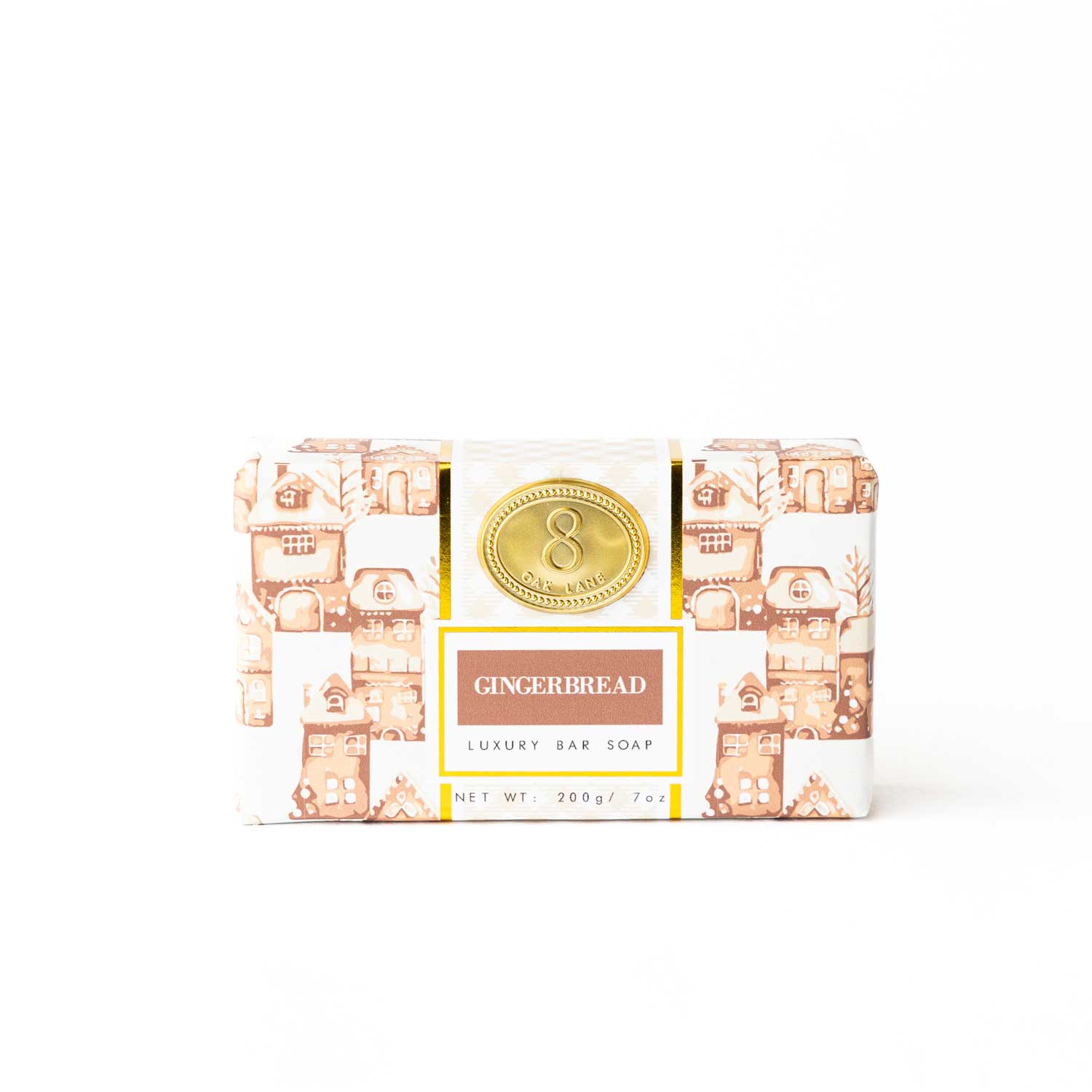 Gingerbread Wrapped Bar Soap