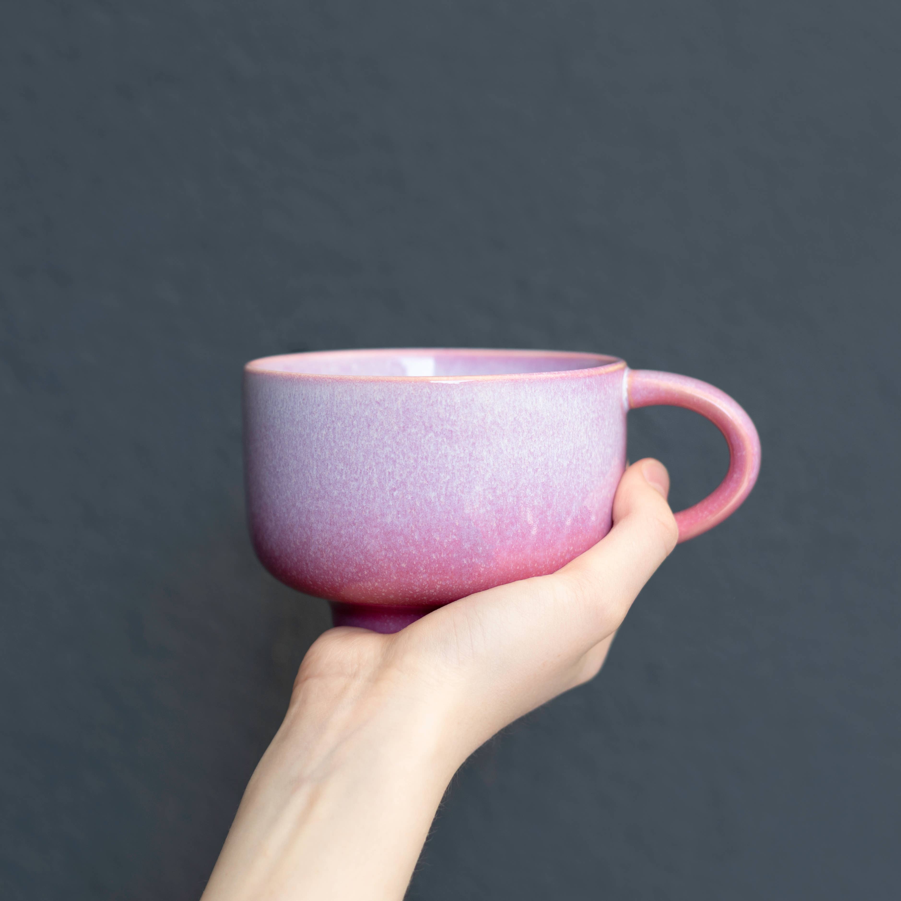 Astral Bloom Handmade Ceramic Mug