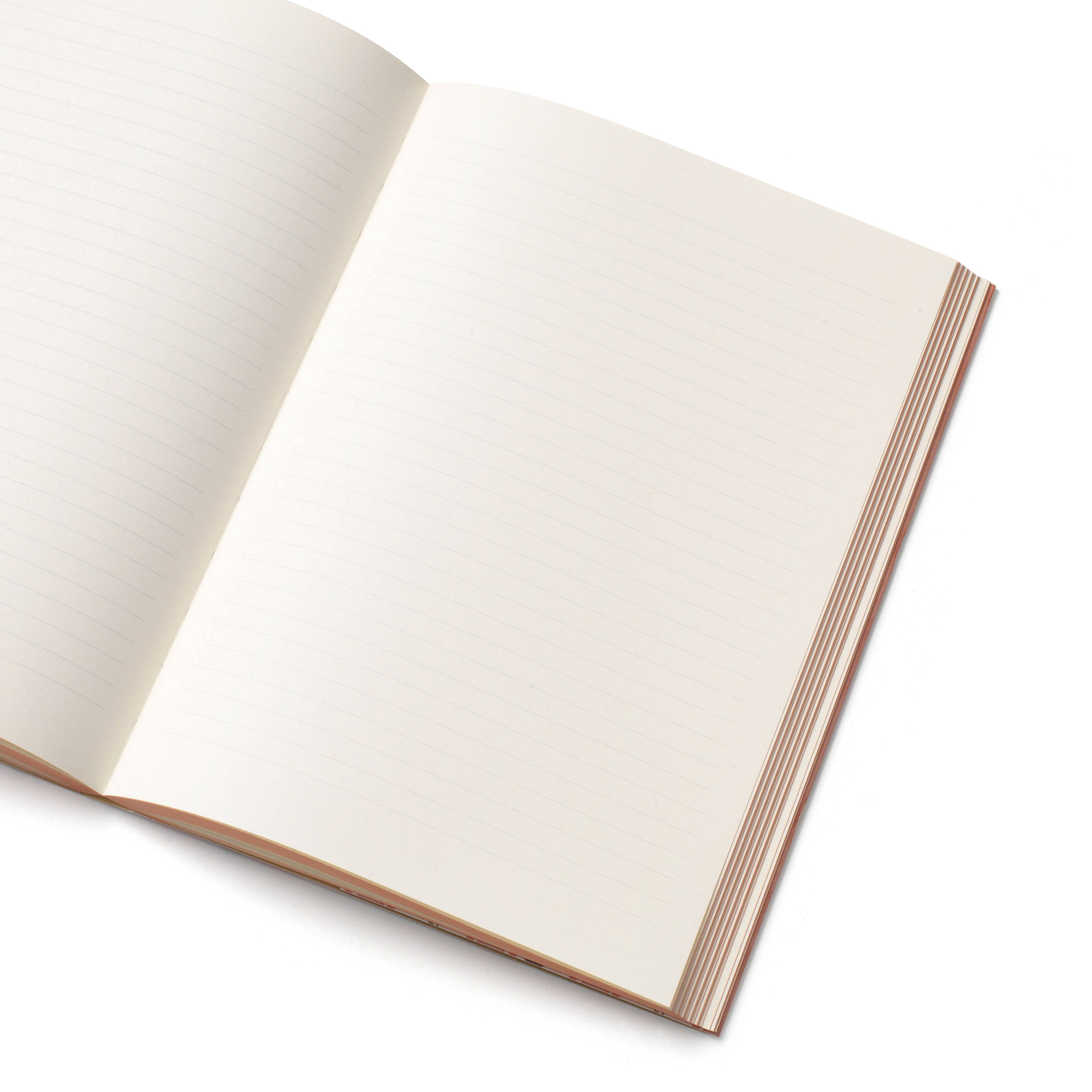 Cherry Wave Lined Notebook