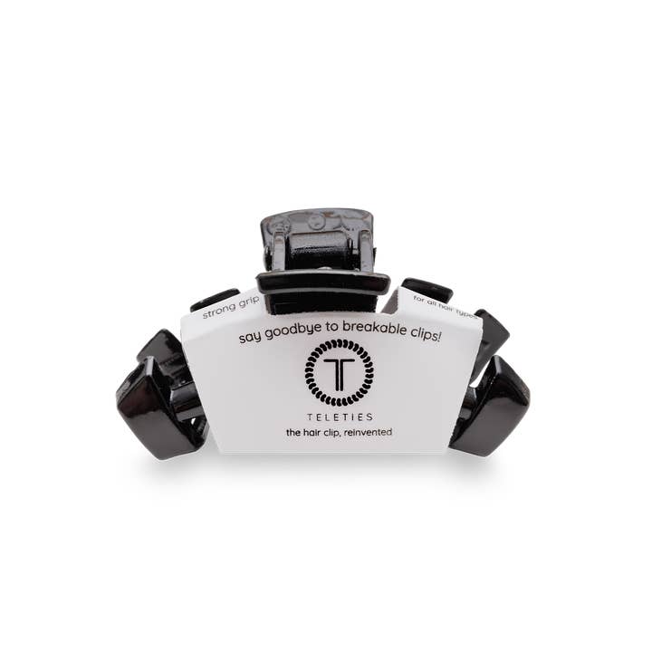 Jet Black Classic Hair Clip