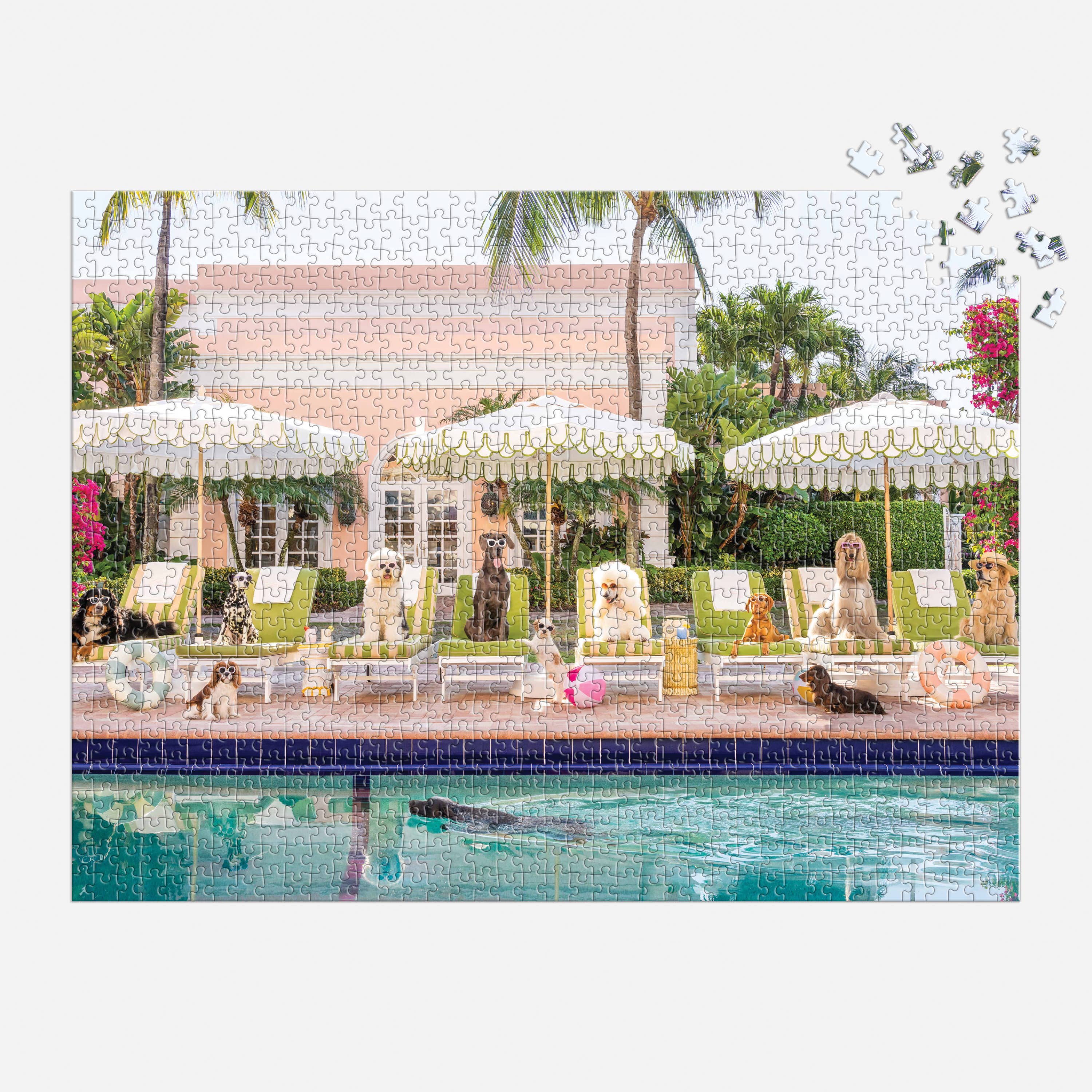 Palm Beach Gray Malin 1000 Piece Book Puzzle