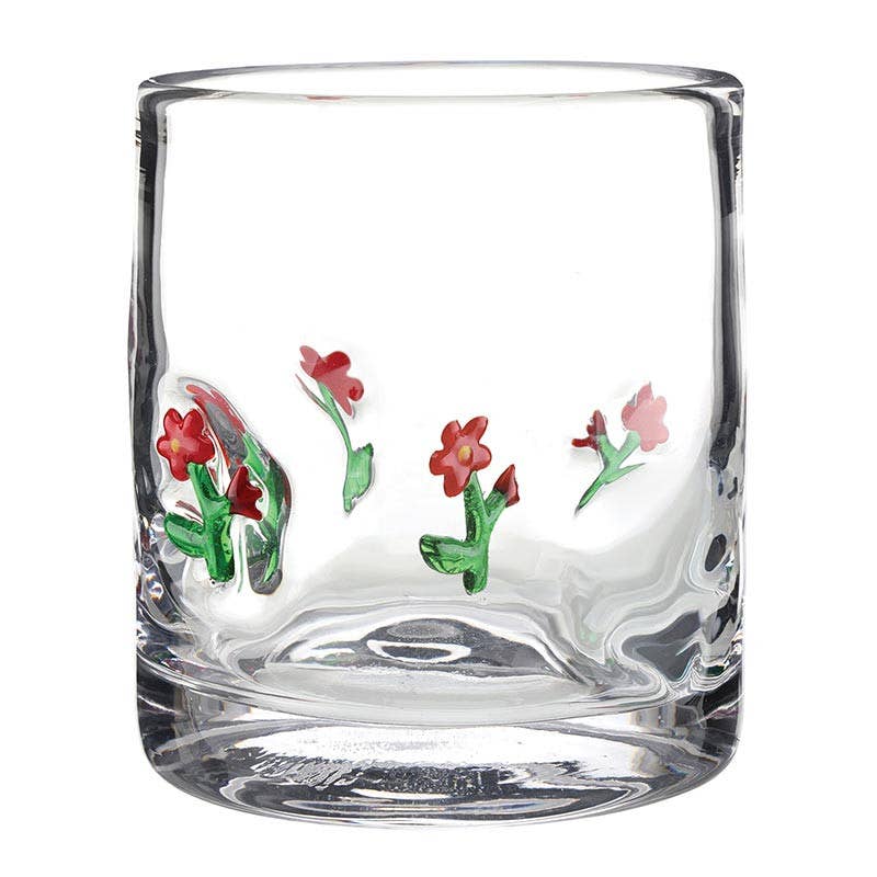 Floral Icon Glass