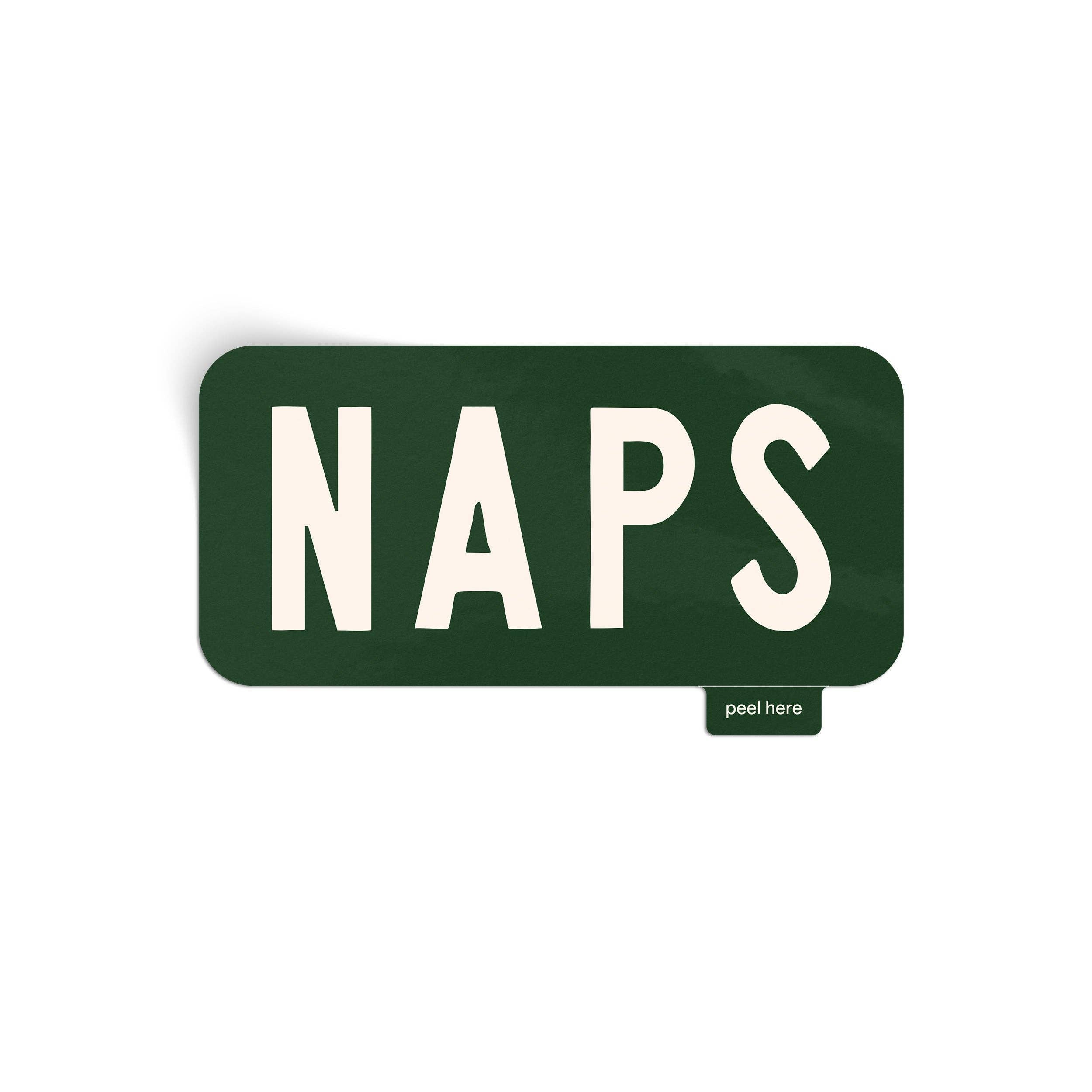 Naps Vinyl Sticker