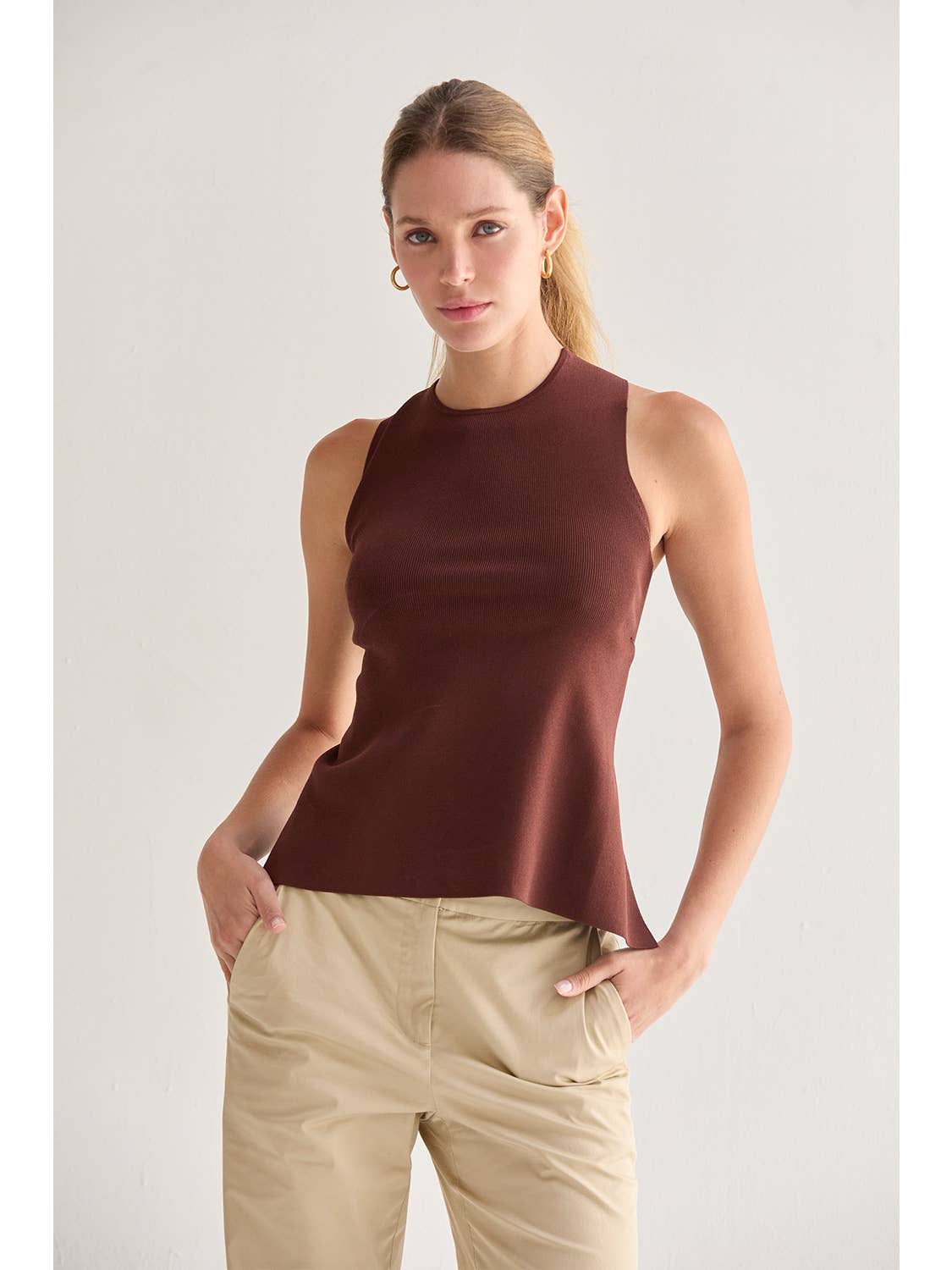 Sofie Crossed Back Detail Top