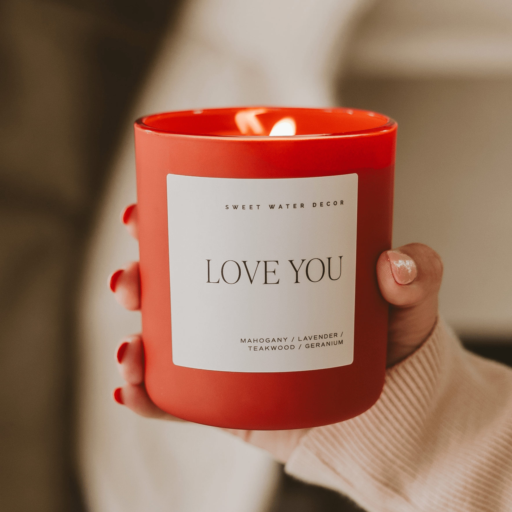 Love You Soy Candle