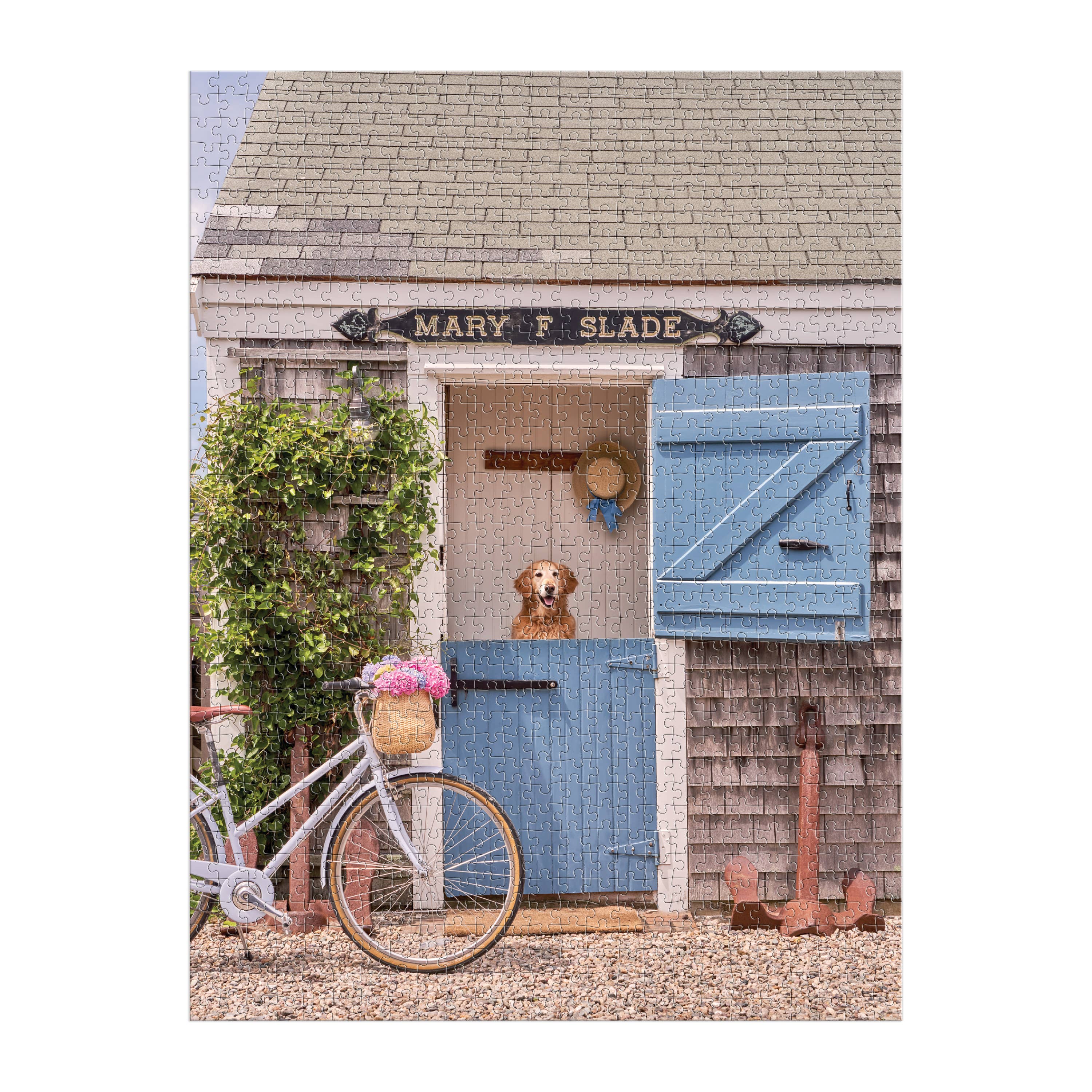 Nantucket Gray Malin 1000 Piece Book Box Puzzle