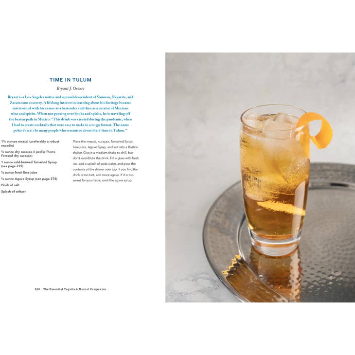 Essential Tequila & Mezcal Companion Cocktail Book