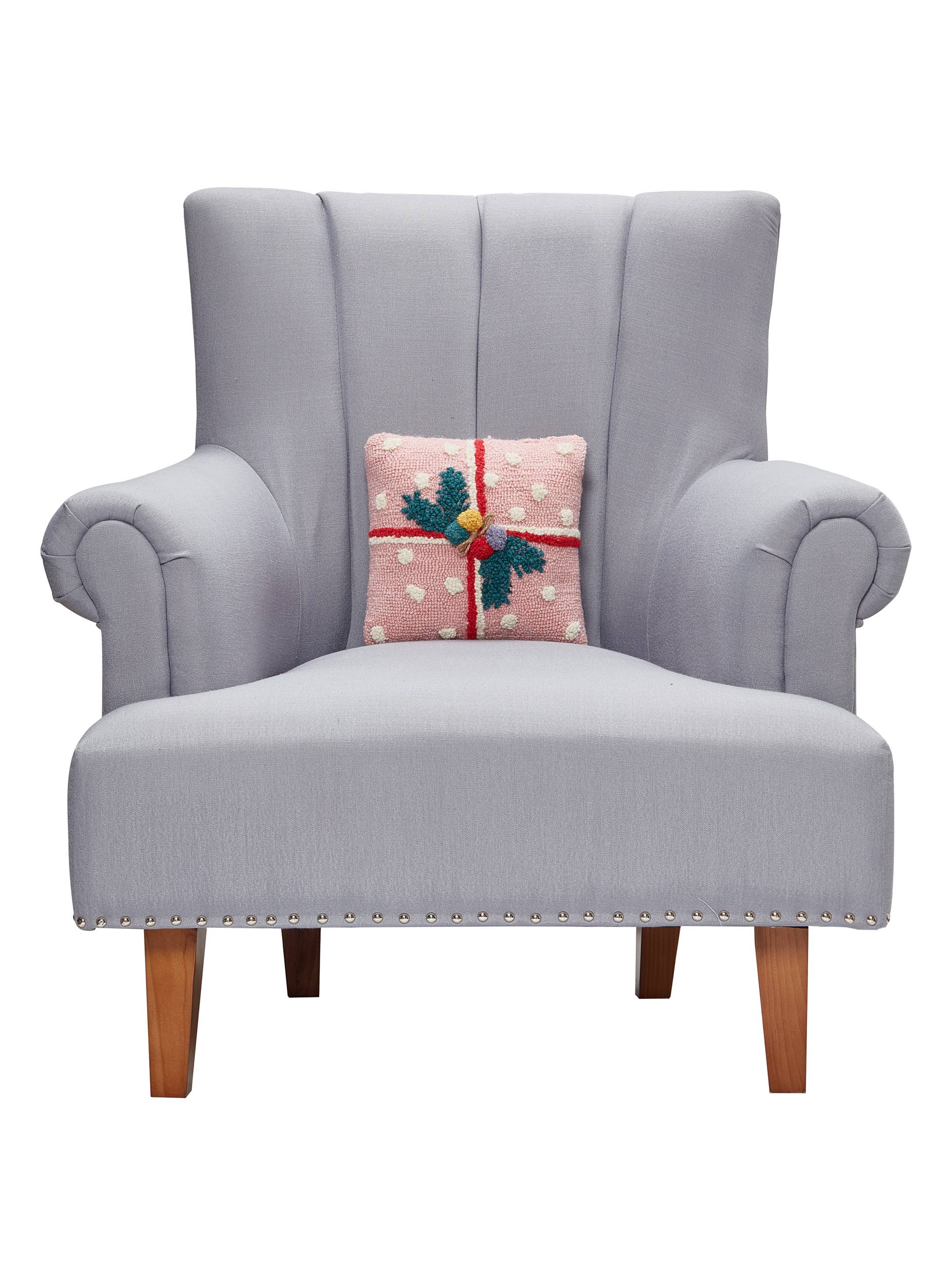 Pink Present Hook Pillow