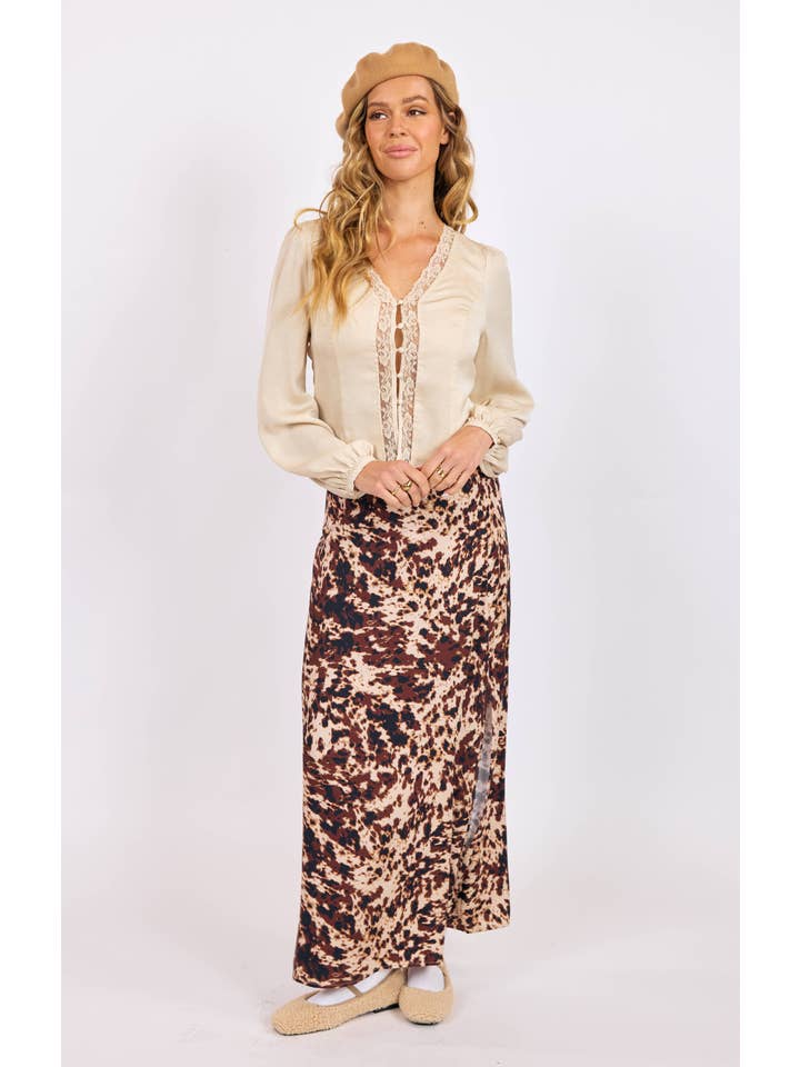 Wild Mustang Maxi Skirt
