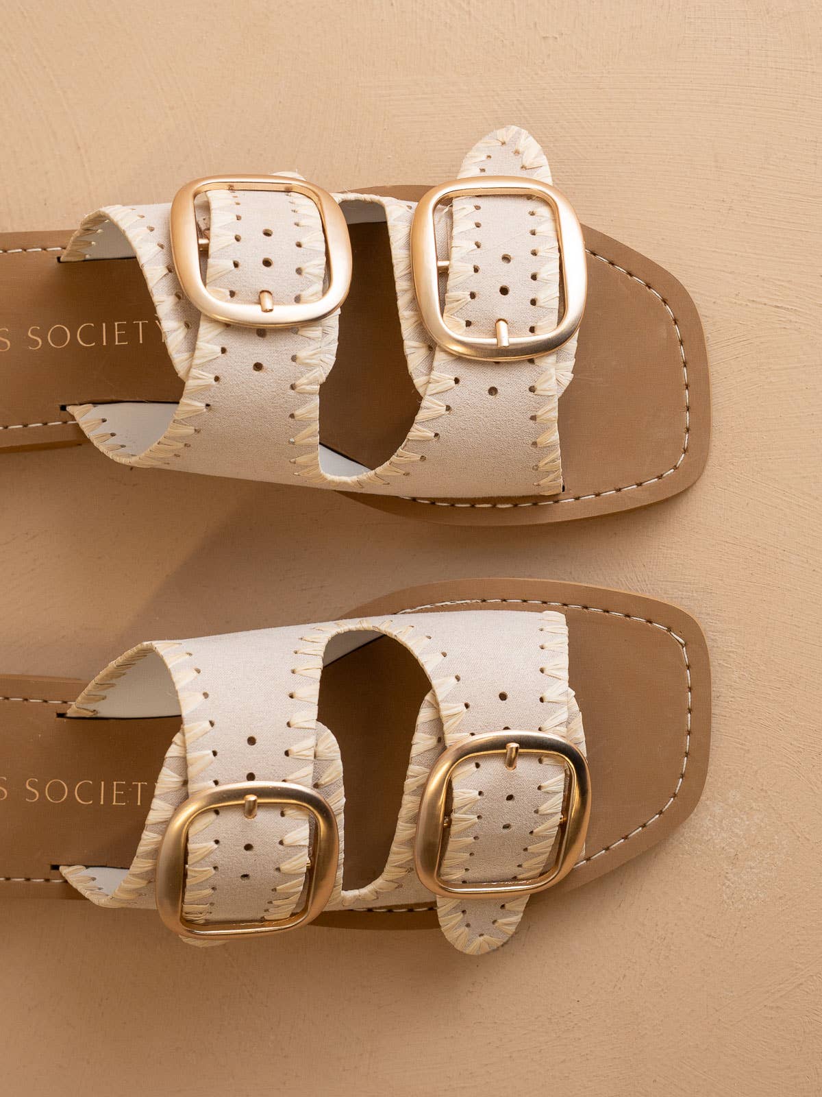 The Tivoli Double Buckle Sandal