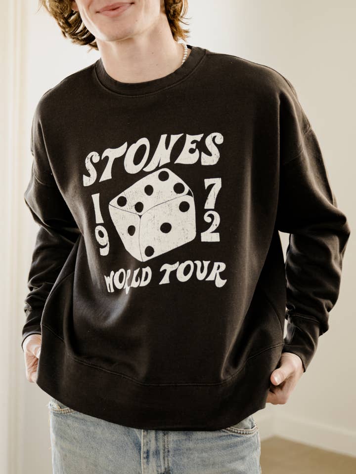 Rolling Stones Dice Oversized Sweatshirt