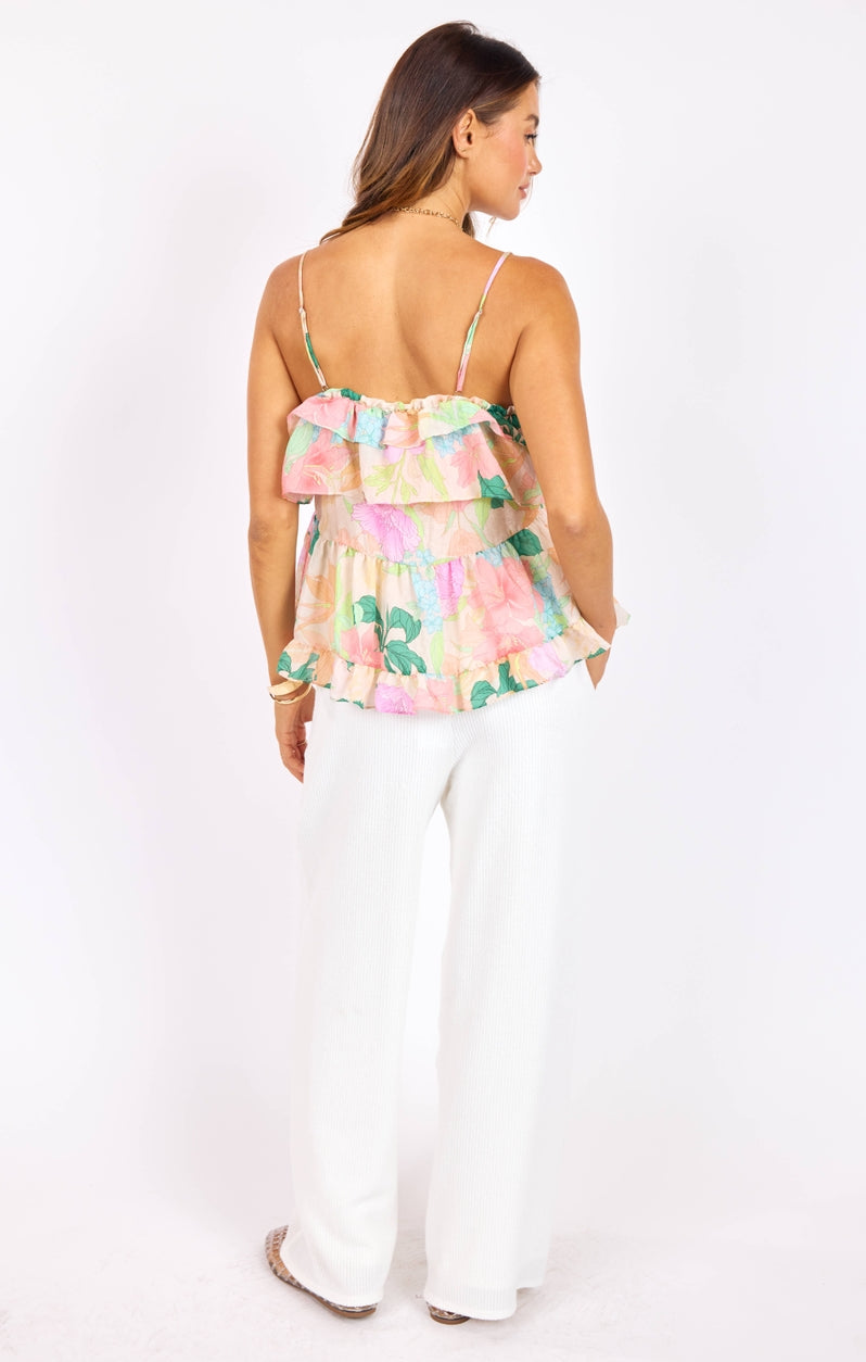 Bloom Revival Ruffle Cami