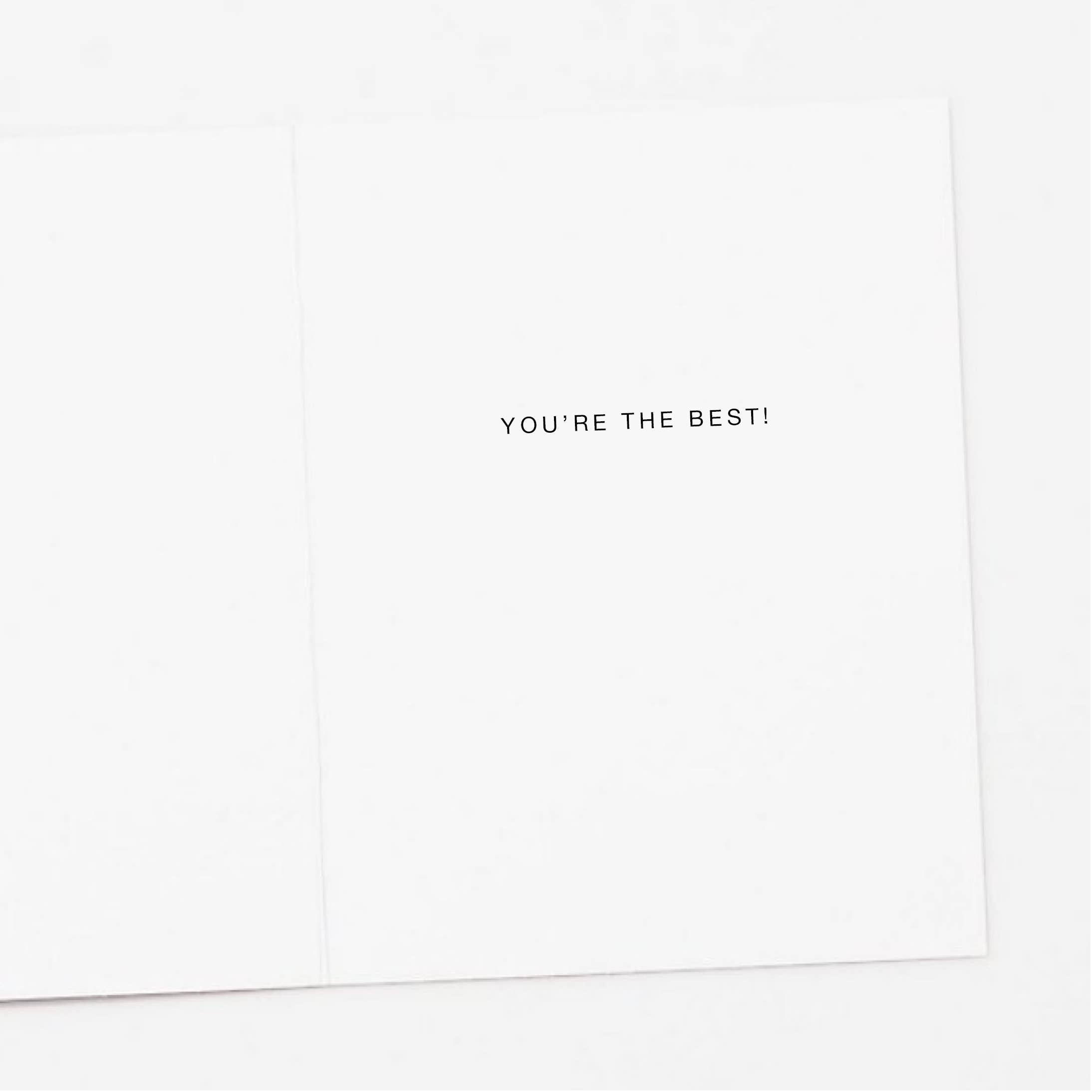 Stadium Beer & Hot Dogs Father's Day Card
