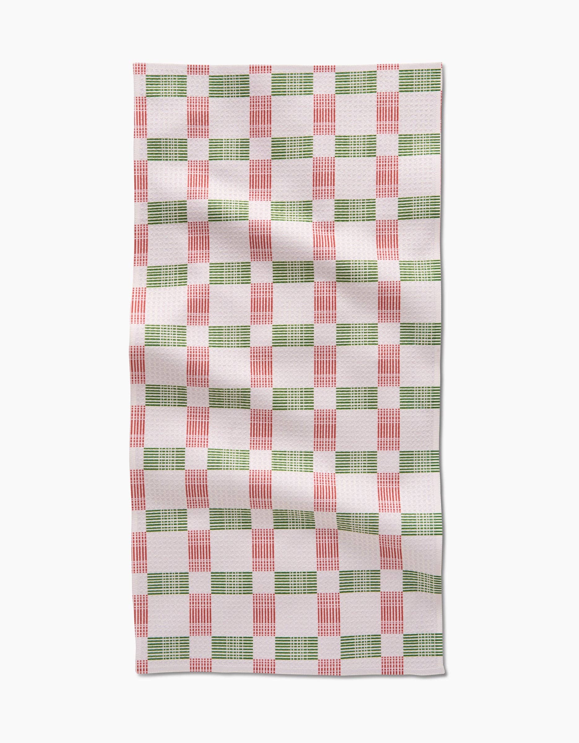 Be Merry Plaid Bar Towel