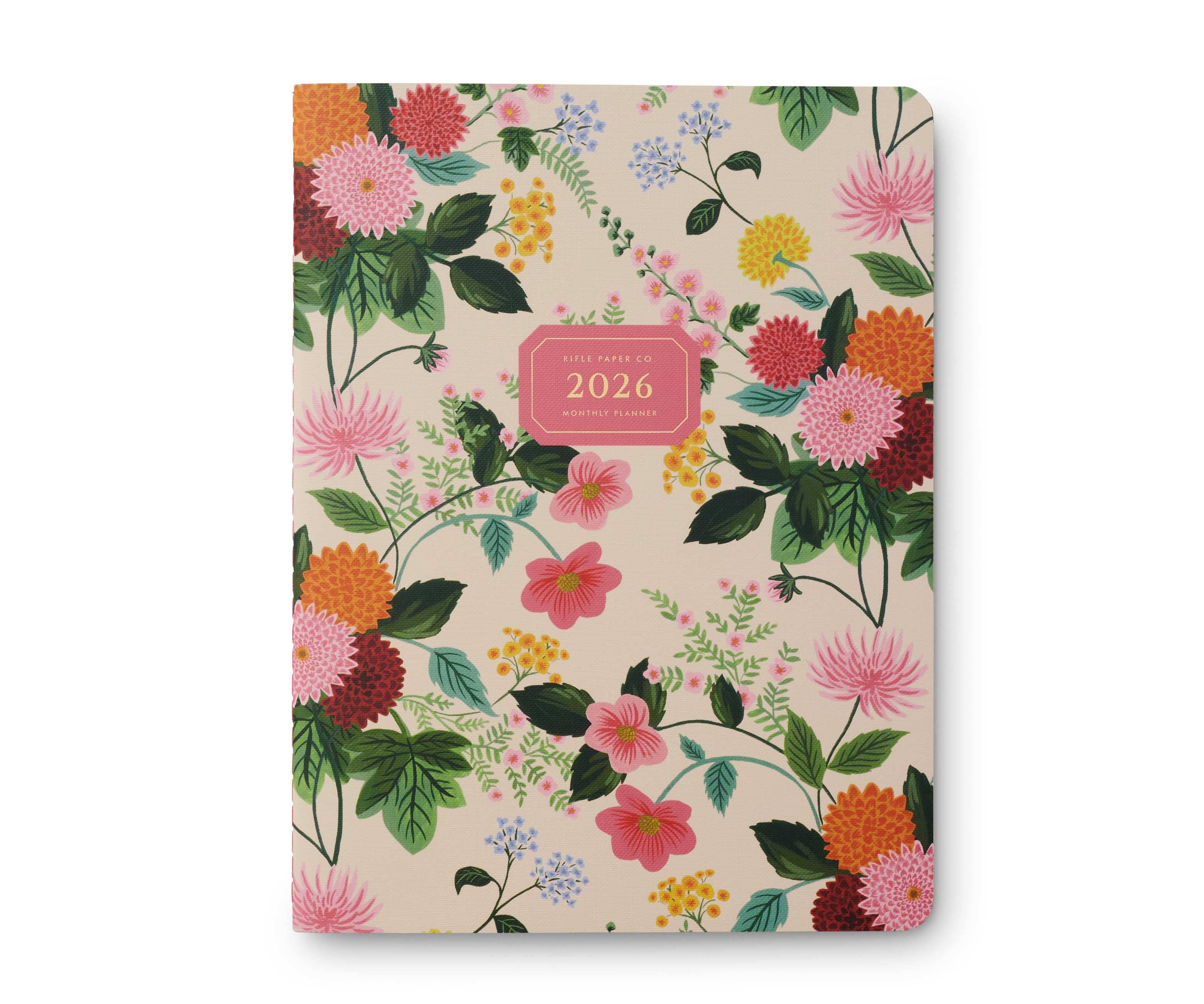 2026 Dahlia 12-Month Appointment Notebook