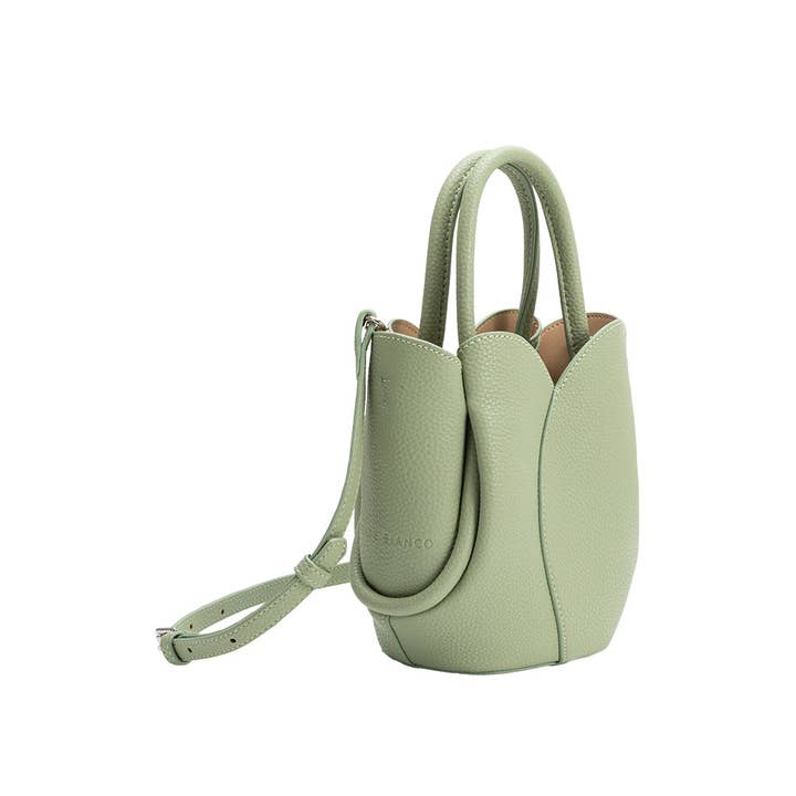 Mini Tulip Top Handle Bag - Sage