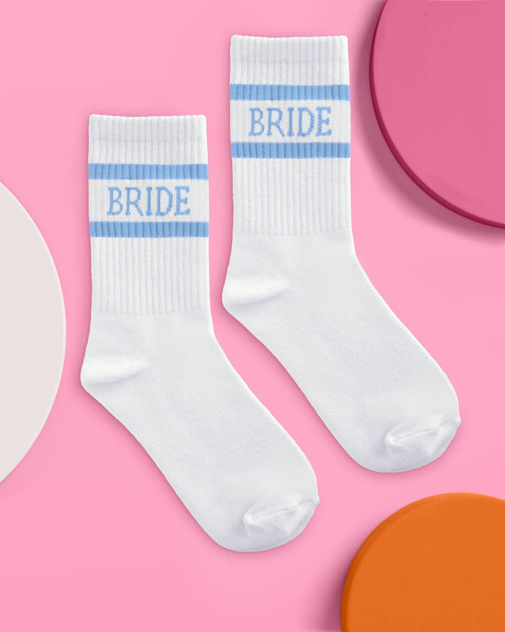 Something Blue Bride Socks