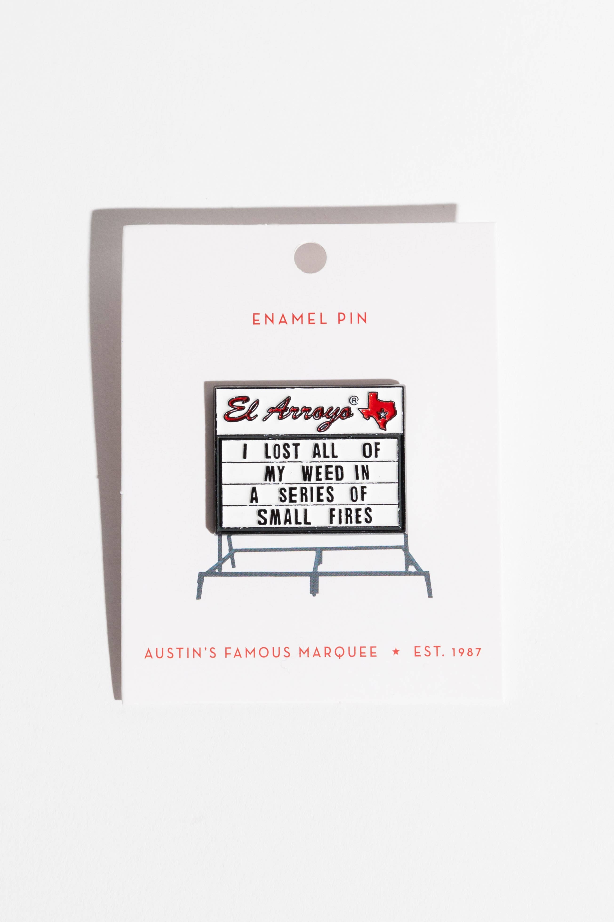 Small Fires Enamel Pin