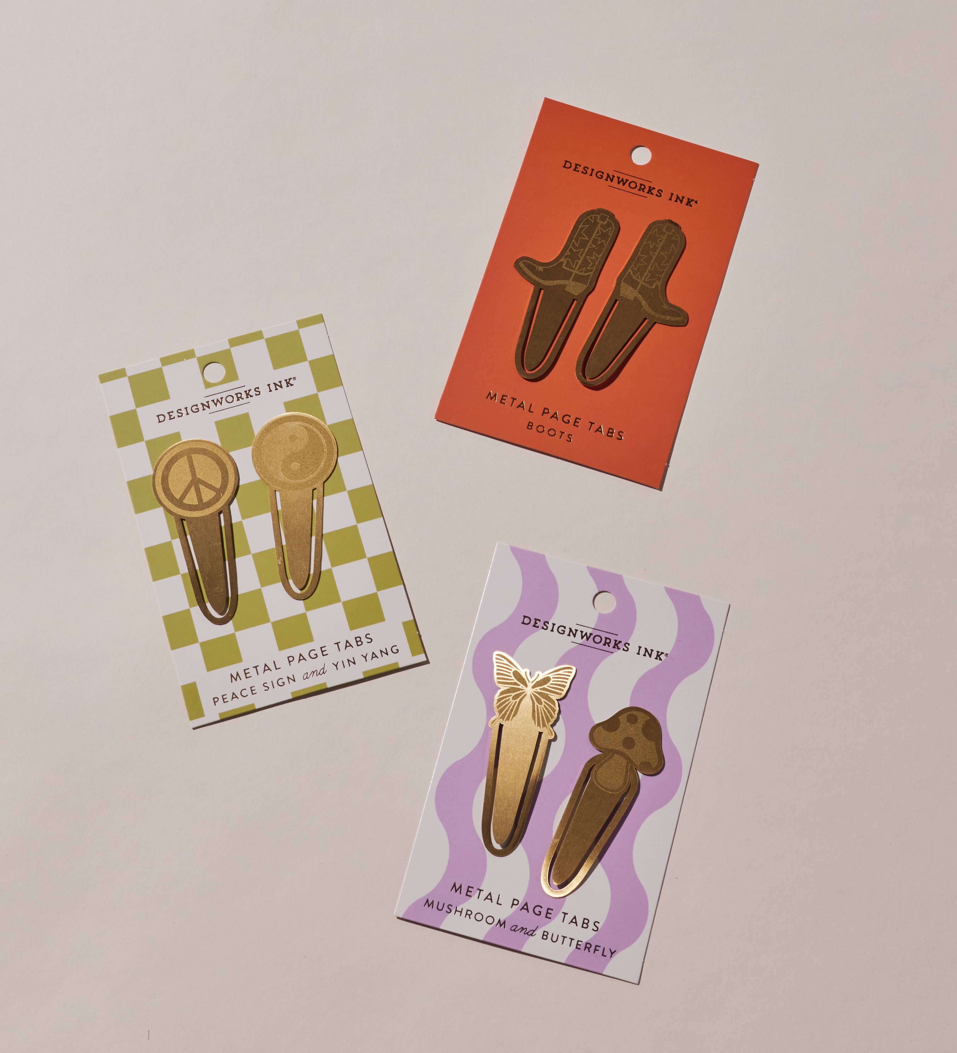 Boots Metal Page Tabs