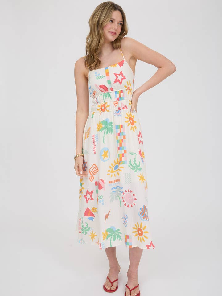 Ray of Light Midi Sundress