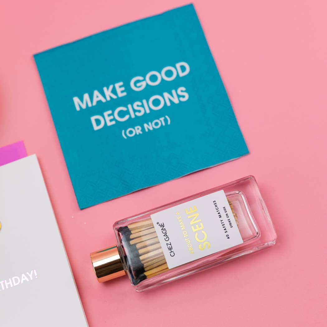 Make Good Decisions (Or Not) Cocktail Napkins