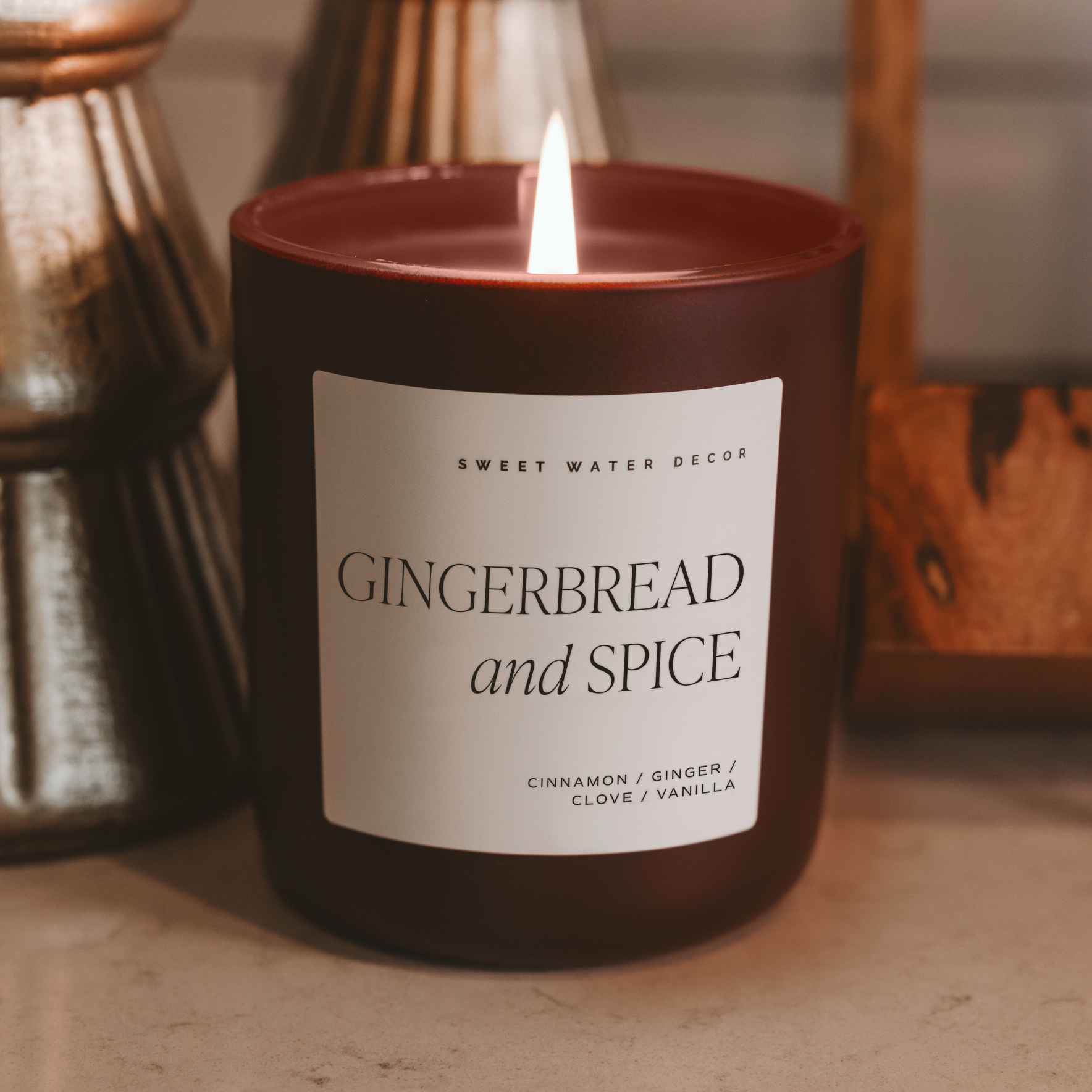 Gingerbread and Spice Soy Candle
