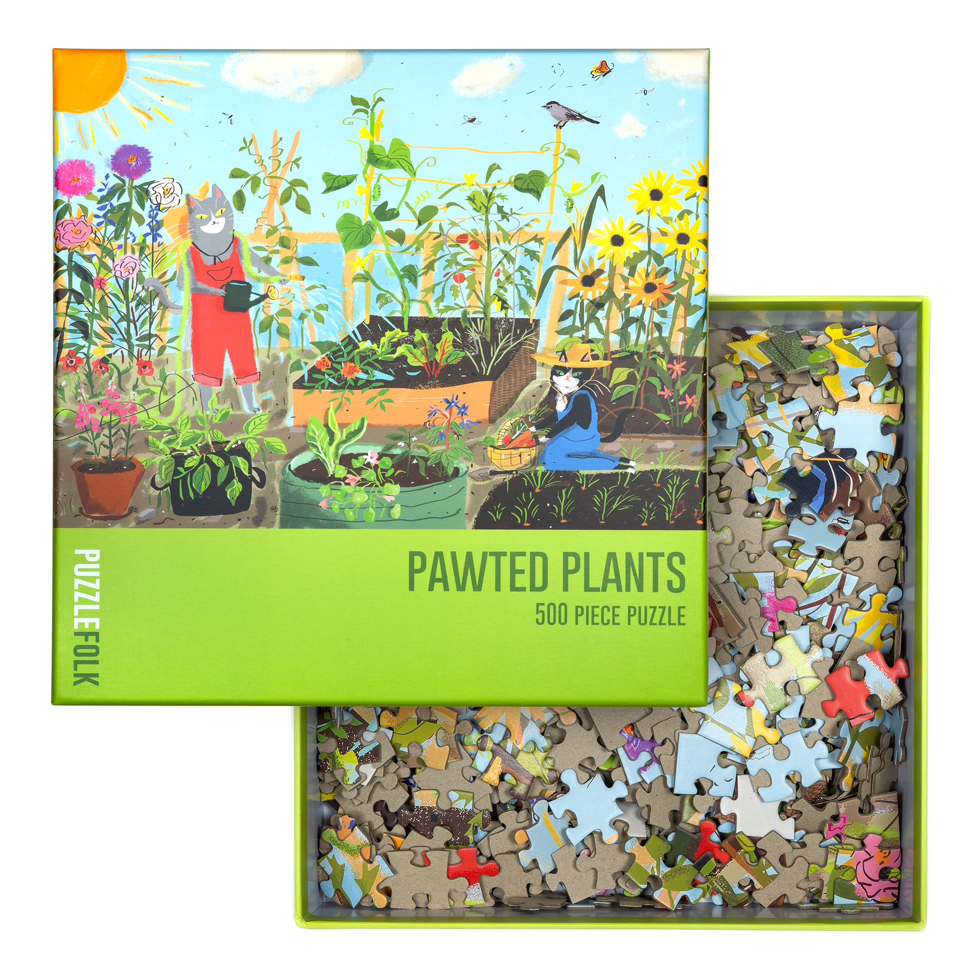 Pawted Plants 500 Piece Puzzle
