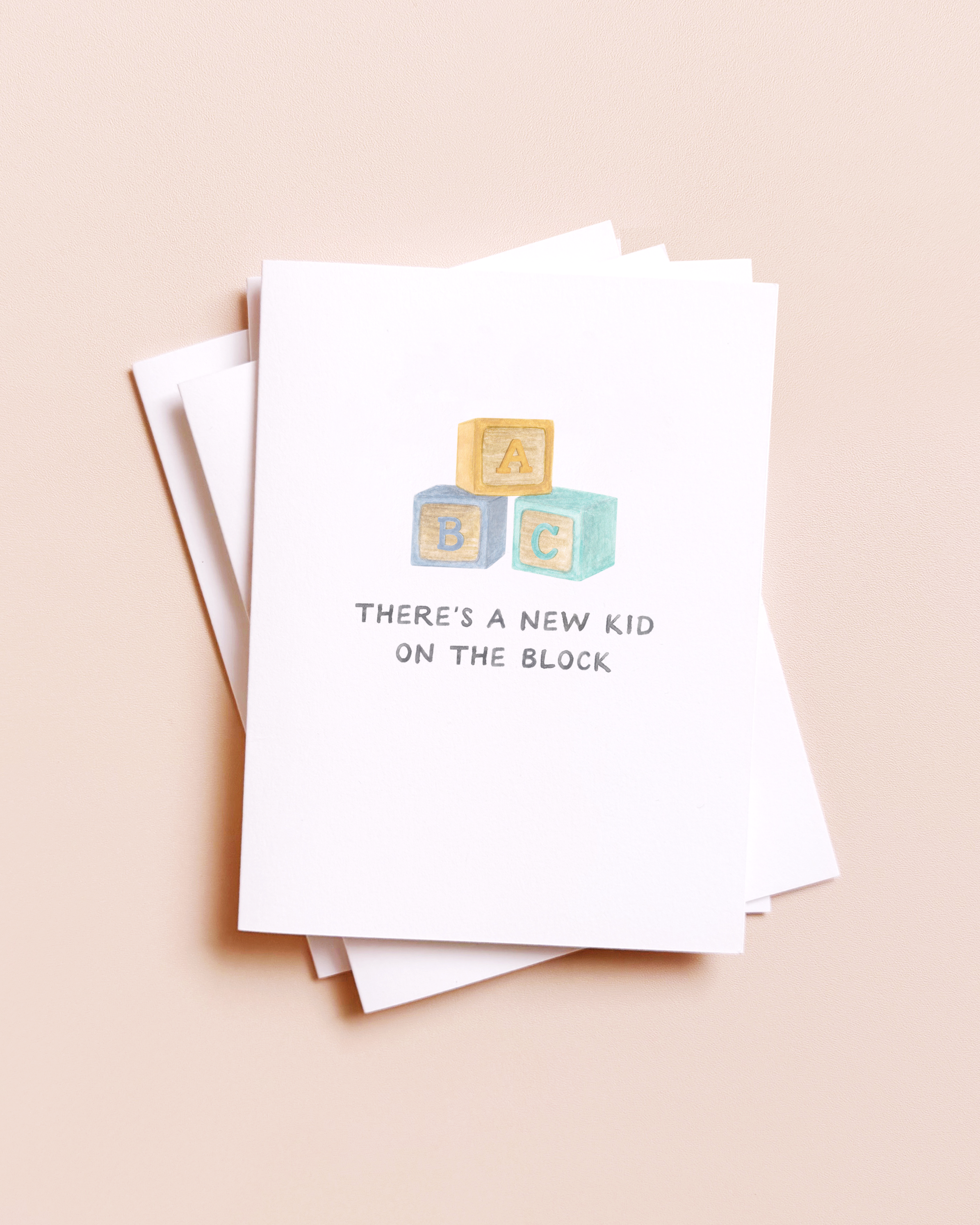 New Kid On The Block New Baby Card