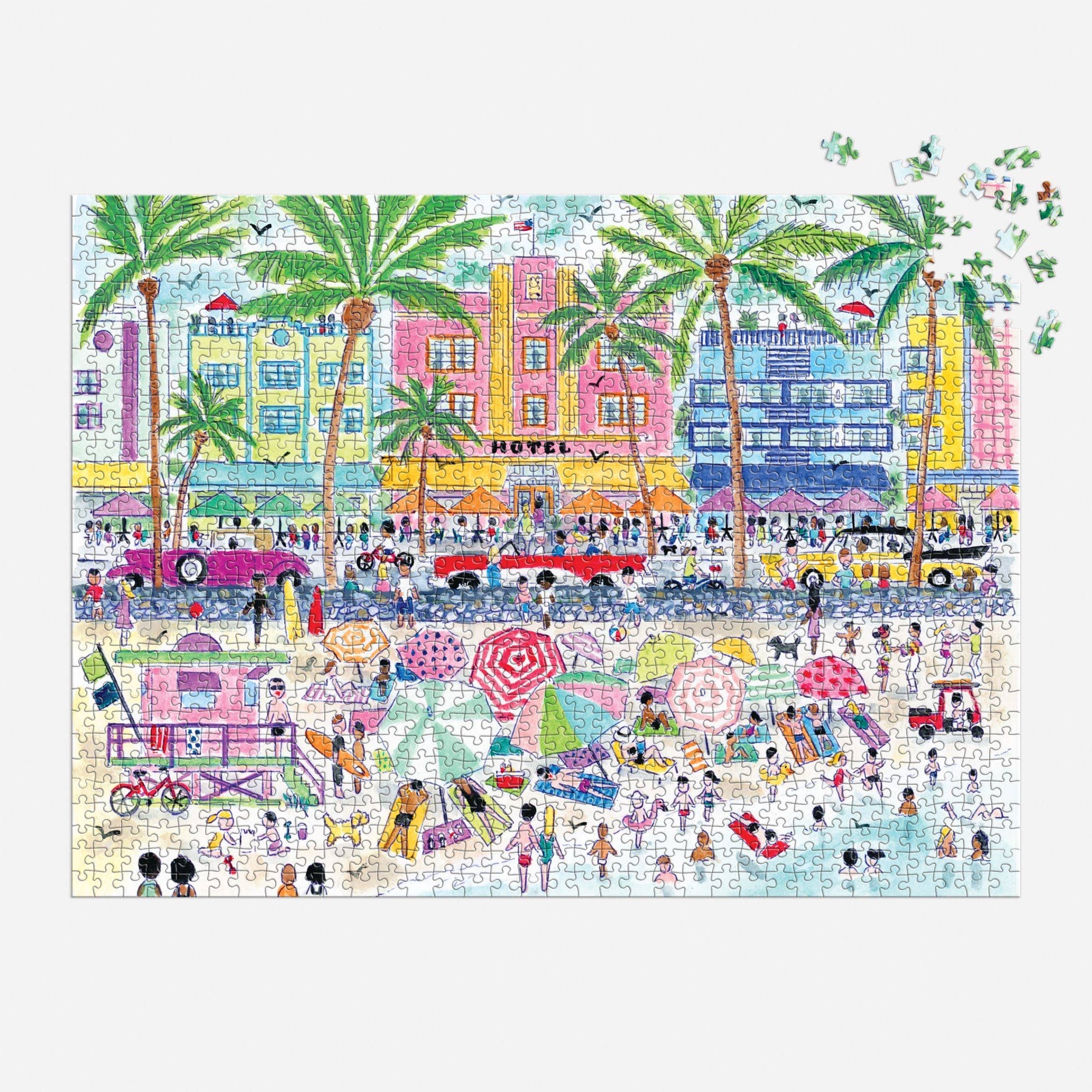 South Beach Miami 1000 Piece Puzzle
