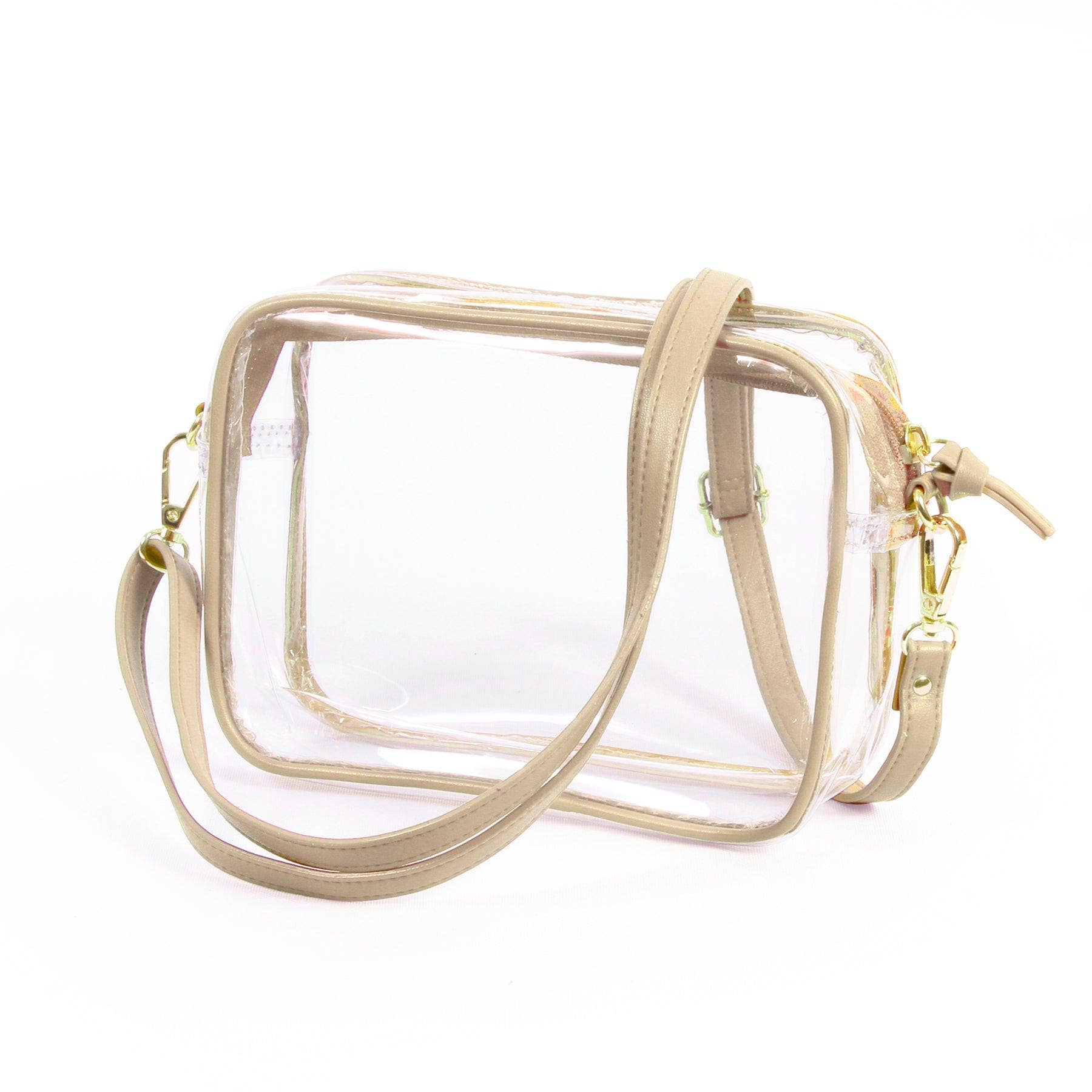 Bridget Clear Purse - Gold