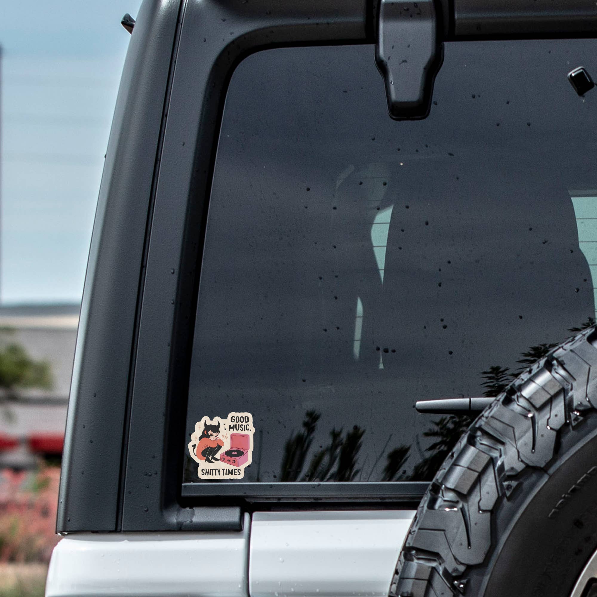 Good Music Devil Sticker