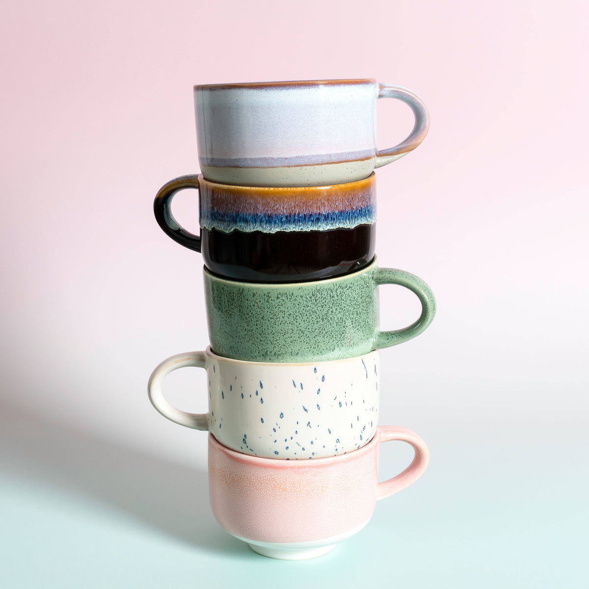 Orchid Ceramic Handmade Mug