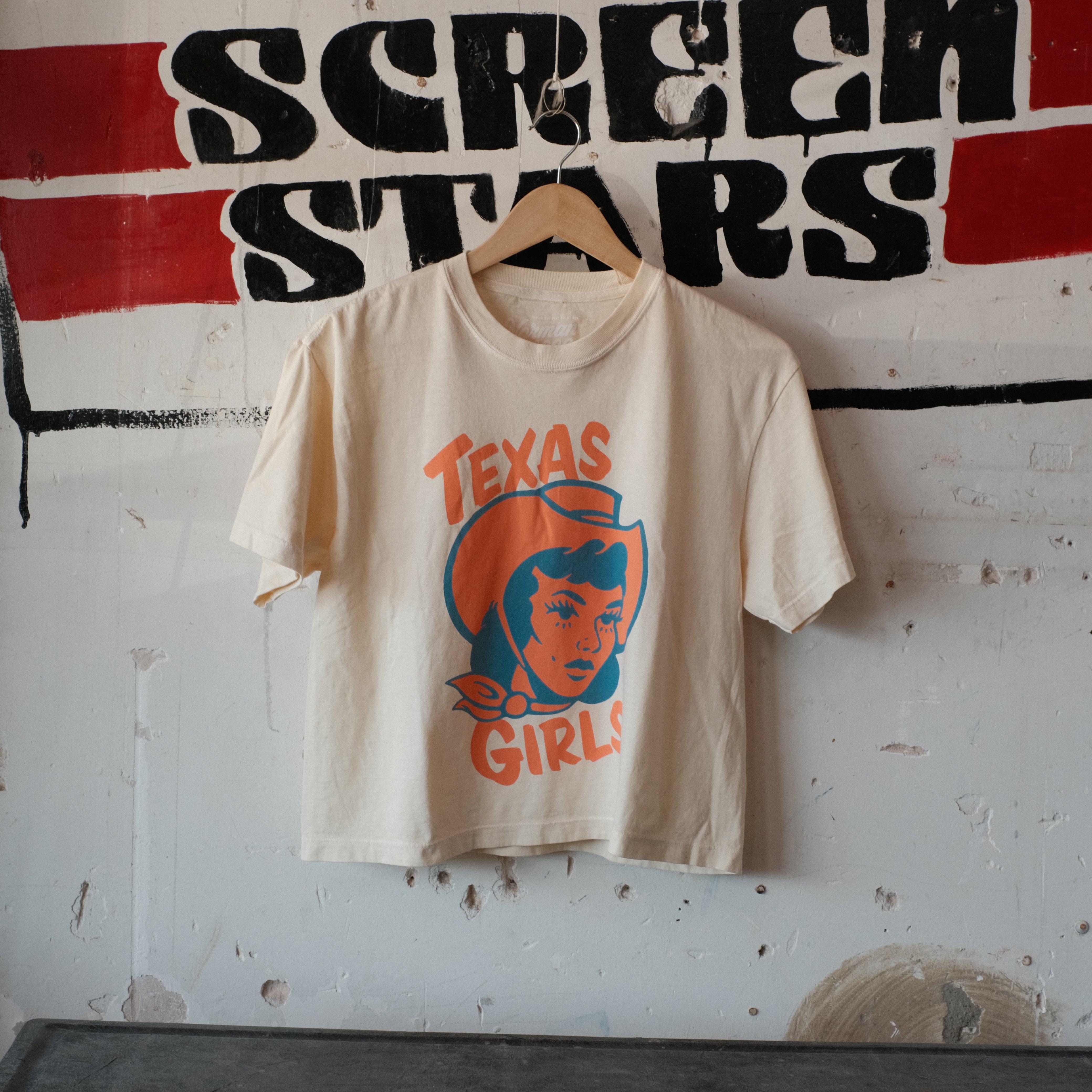 Texas Girls Crop Tee