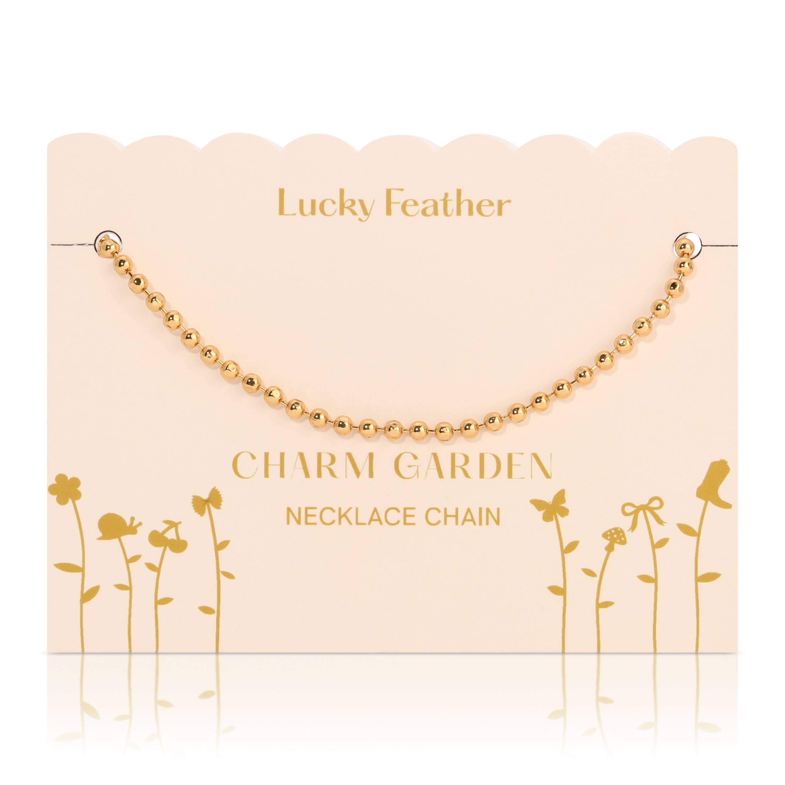 Charm Garden Beaded Necklace Chain