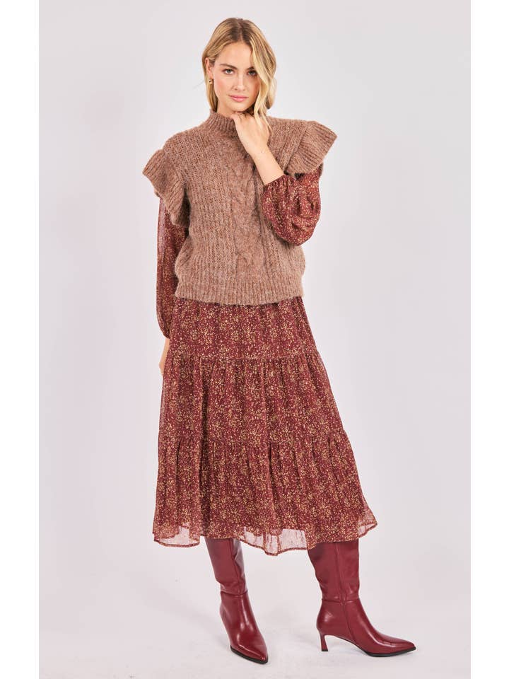 Willow Ruffle Sweater