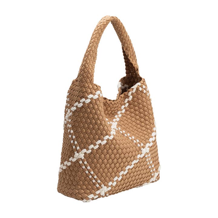 Johanna Vegan Shoulder Bag - Sand