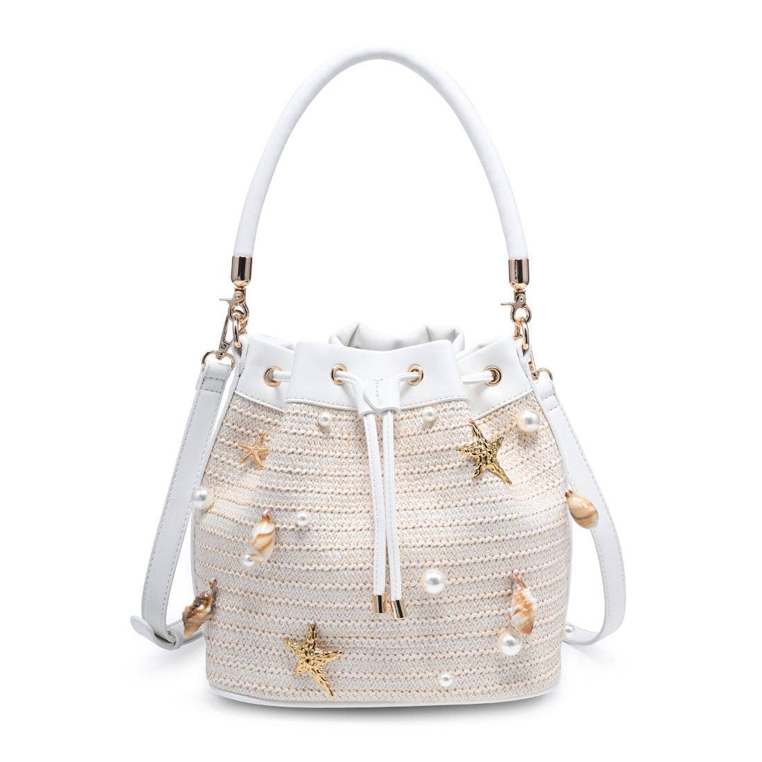 Nantucket Crossbody - Ivory White
