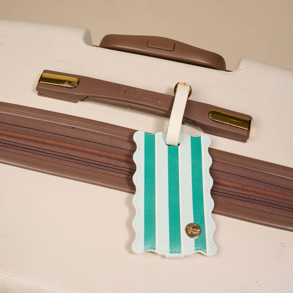 Sicily Stripe Jetsetter Luggage Tag