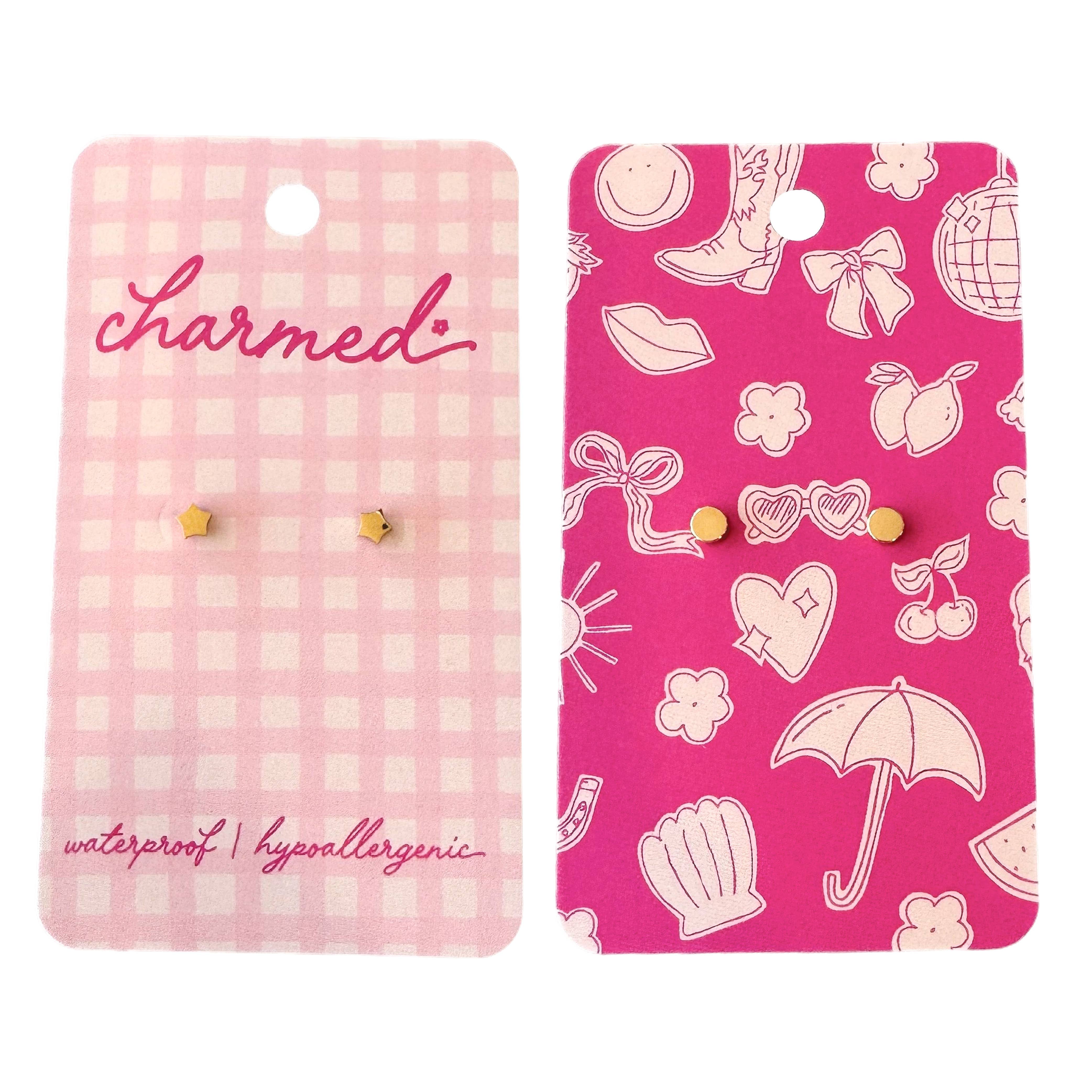 Stars | Hypoallergenic & Screw-back