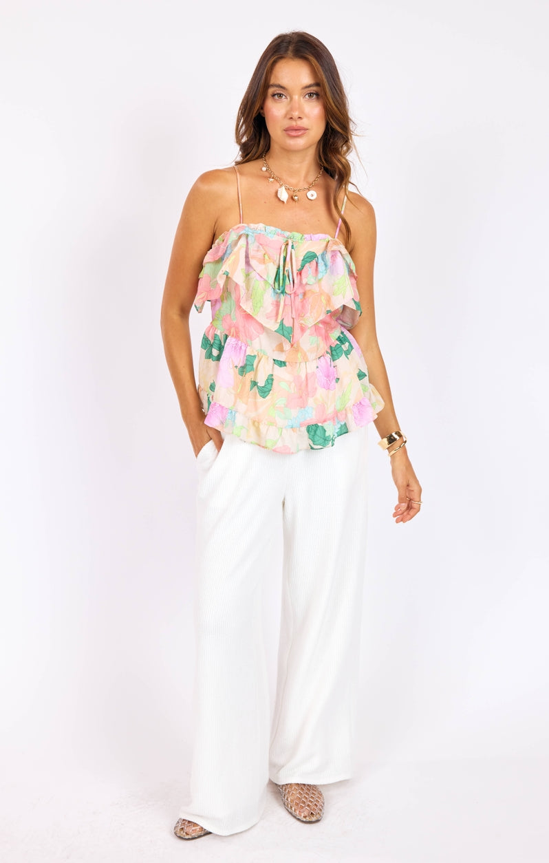 Bloom Revival Ruffle Cami