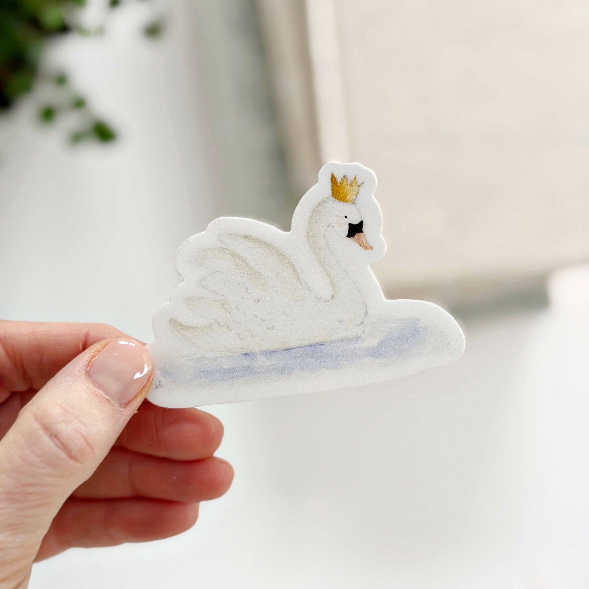 Swan Sticker