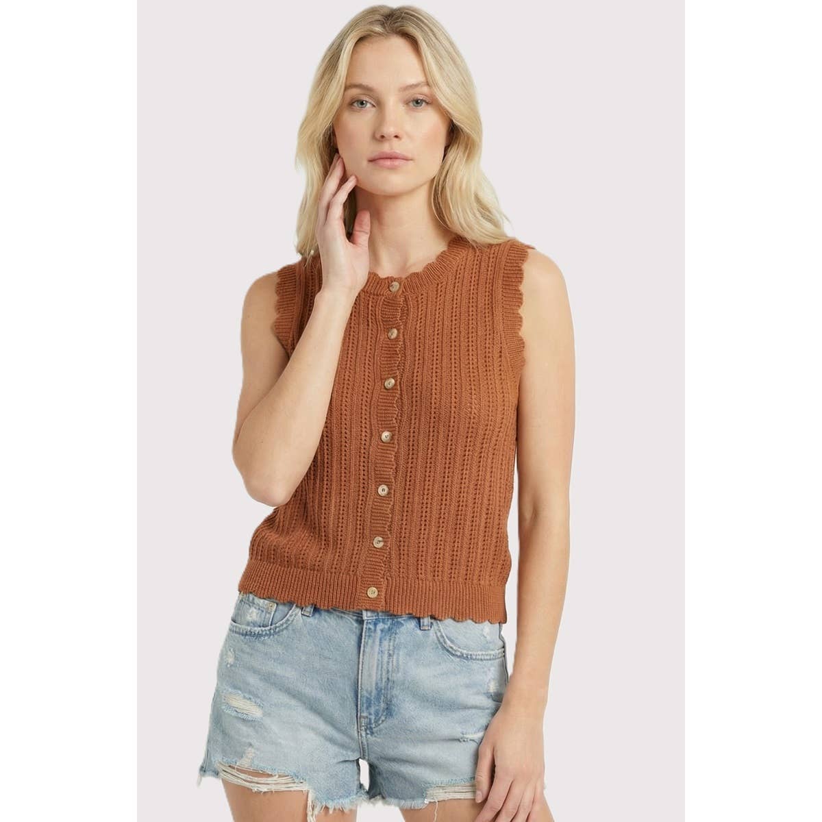 Dusty Road Knit Vest