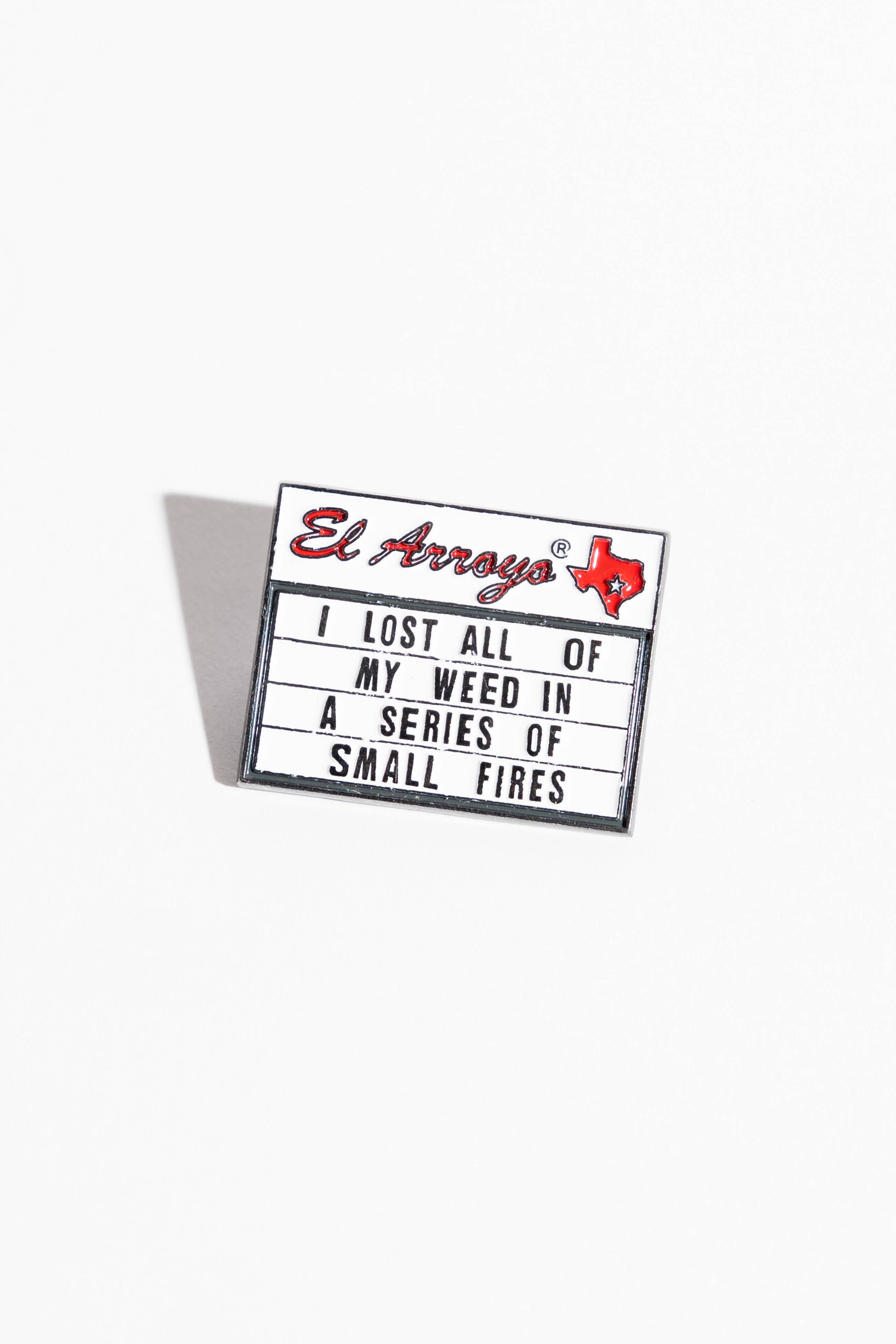 Small Fires Enamel Pin