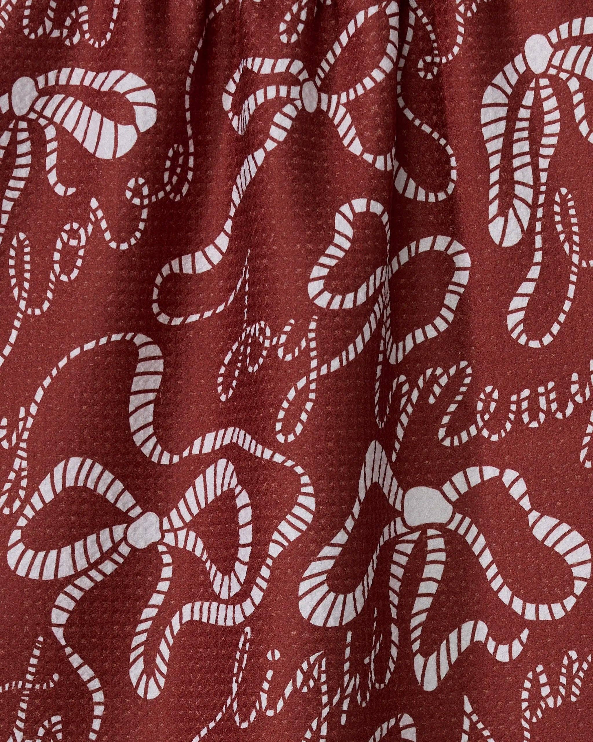 Cheerful Bows Tea Towel