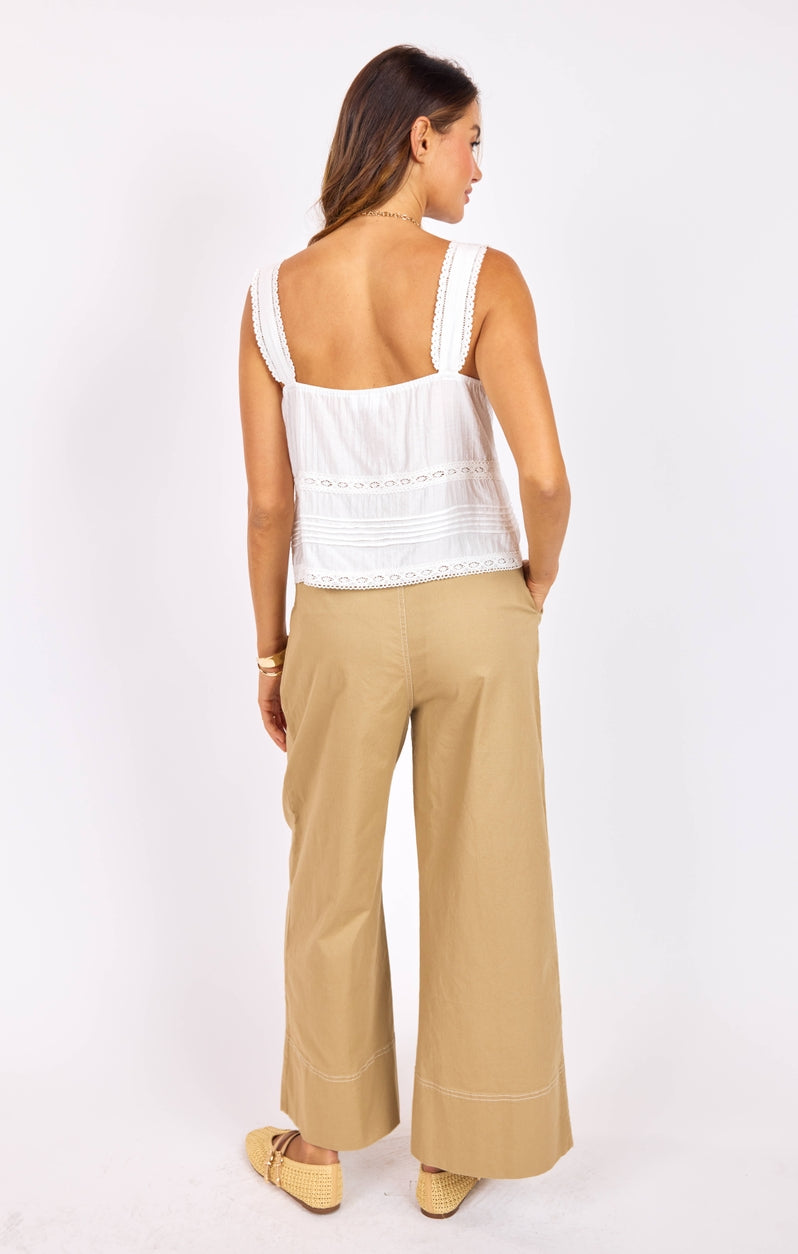 Percy Lace Trim Cami