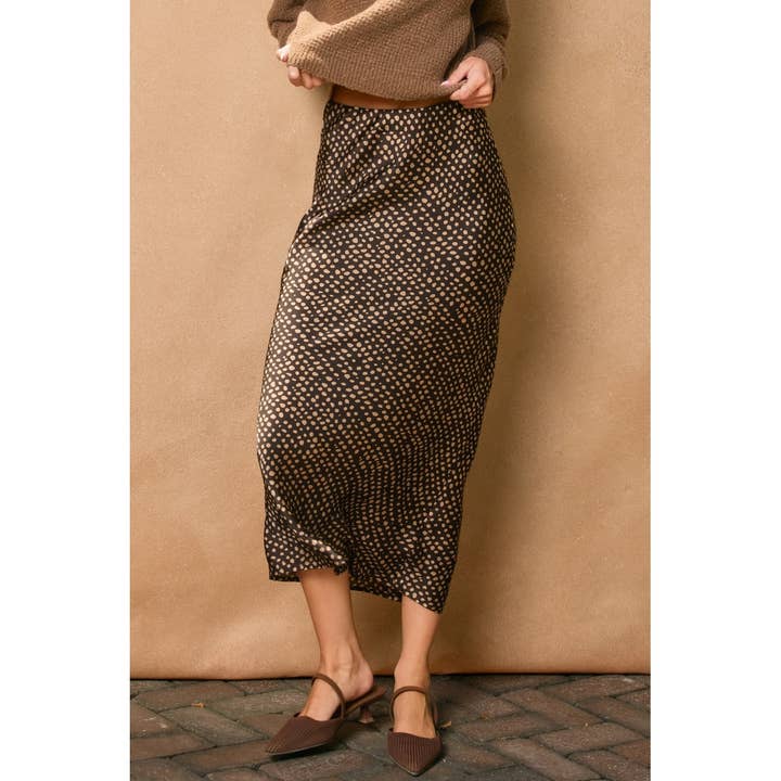 Smoke and Sand Maxi Skirt