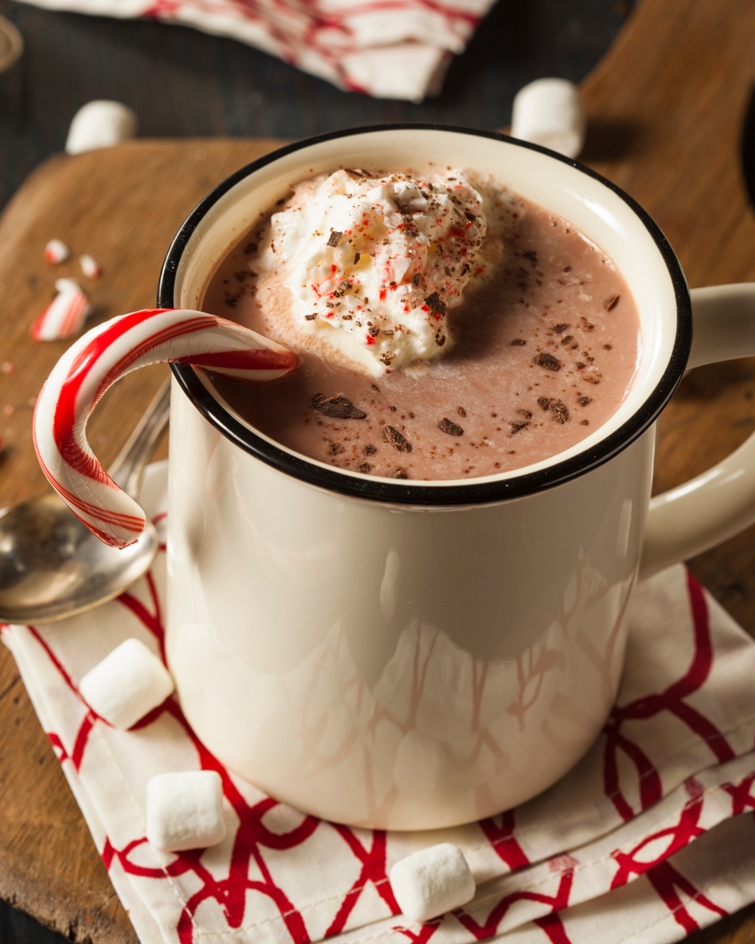 Minty Wonderland Hot Cocoa Mix Jar 