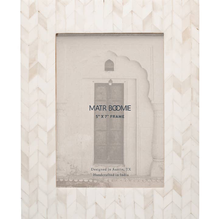 Artemis Carved Bone Picture Frame