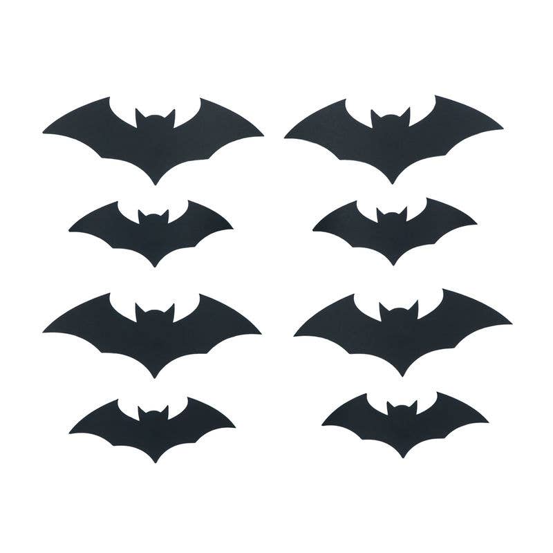 Paper Bats Decor Set