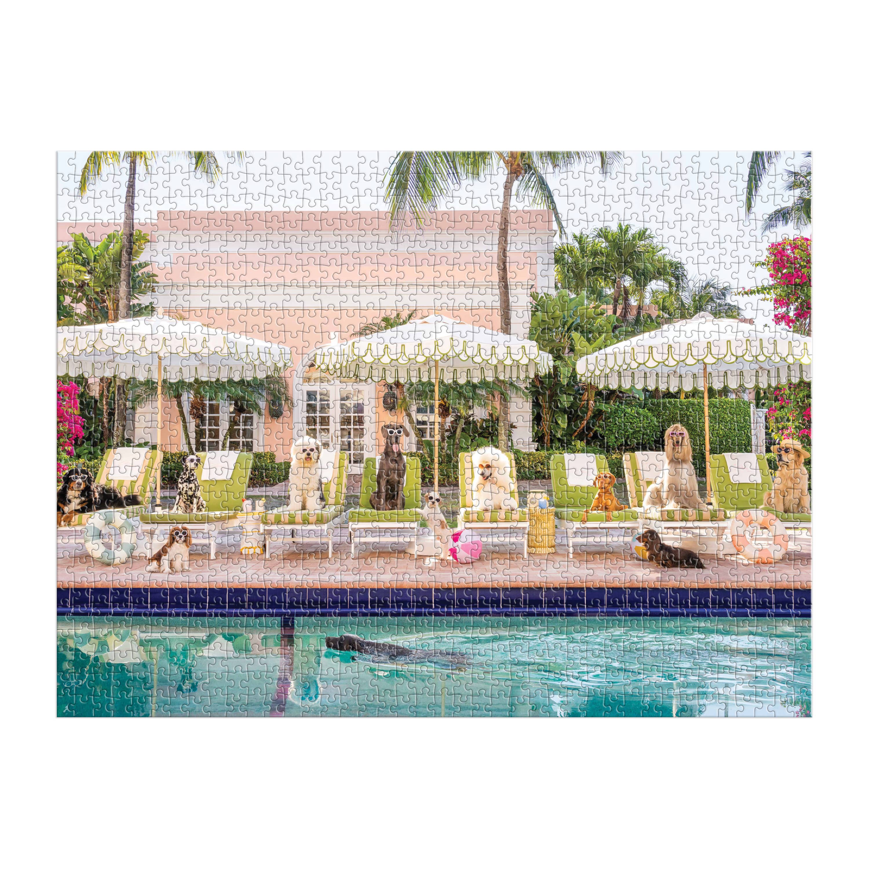 Palm Beach Gray Malin 1000 Piece Book Puzzle